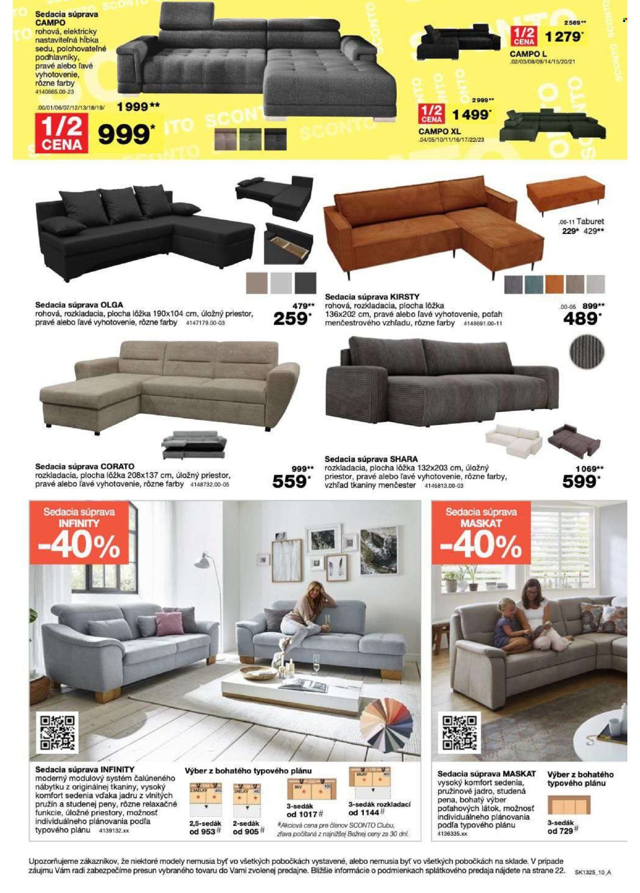 SCONTO NÁBYTOK leták - Aktuálny leták (2025-10-15 - 2025-10-26) | 10