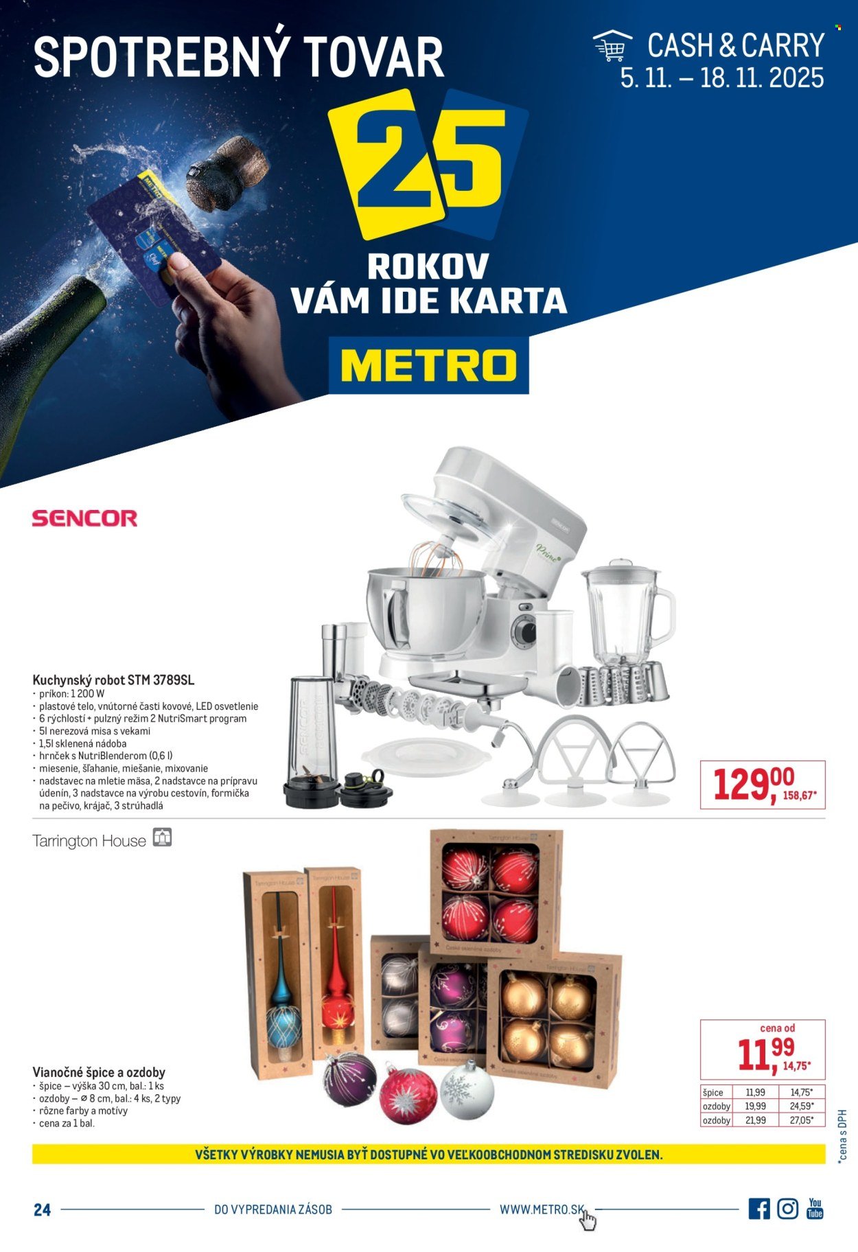 METRO leták - Spotrebný tovar (2025-11-05 - 2025-11-18) | 1