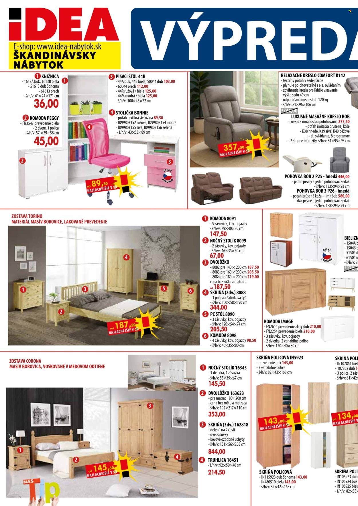 IDEA NÁBYTOK leták - Od nedele 1.3.2026 (2026-03-01 - 2026-03-14) | 2