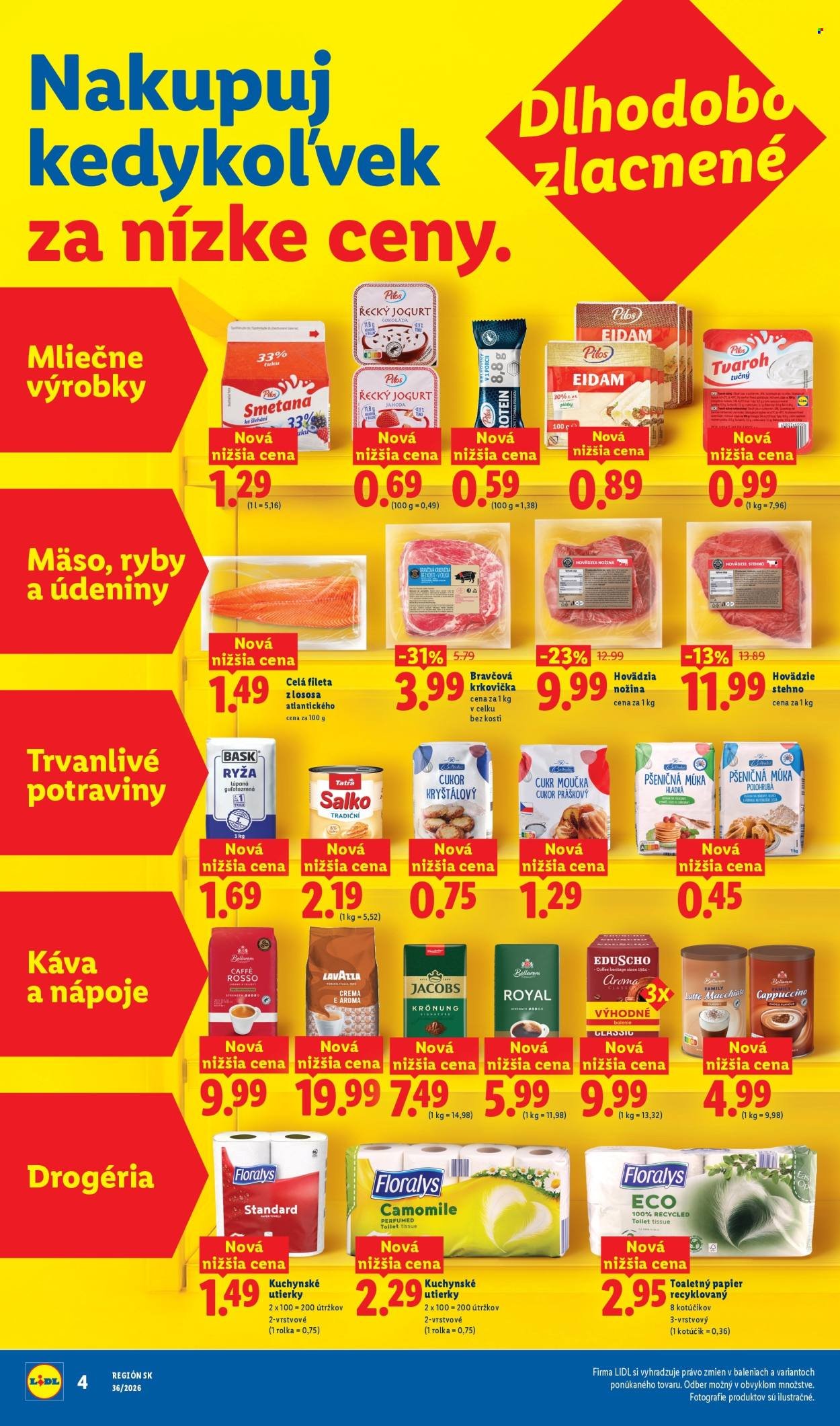 LIDL leták - Od pondelka 31.8.2026