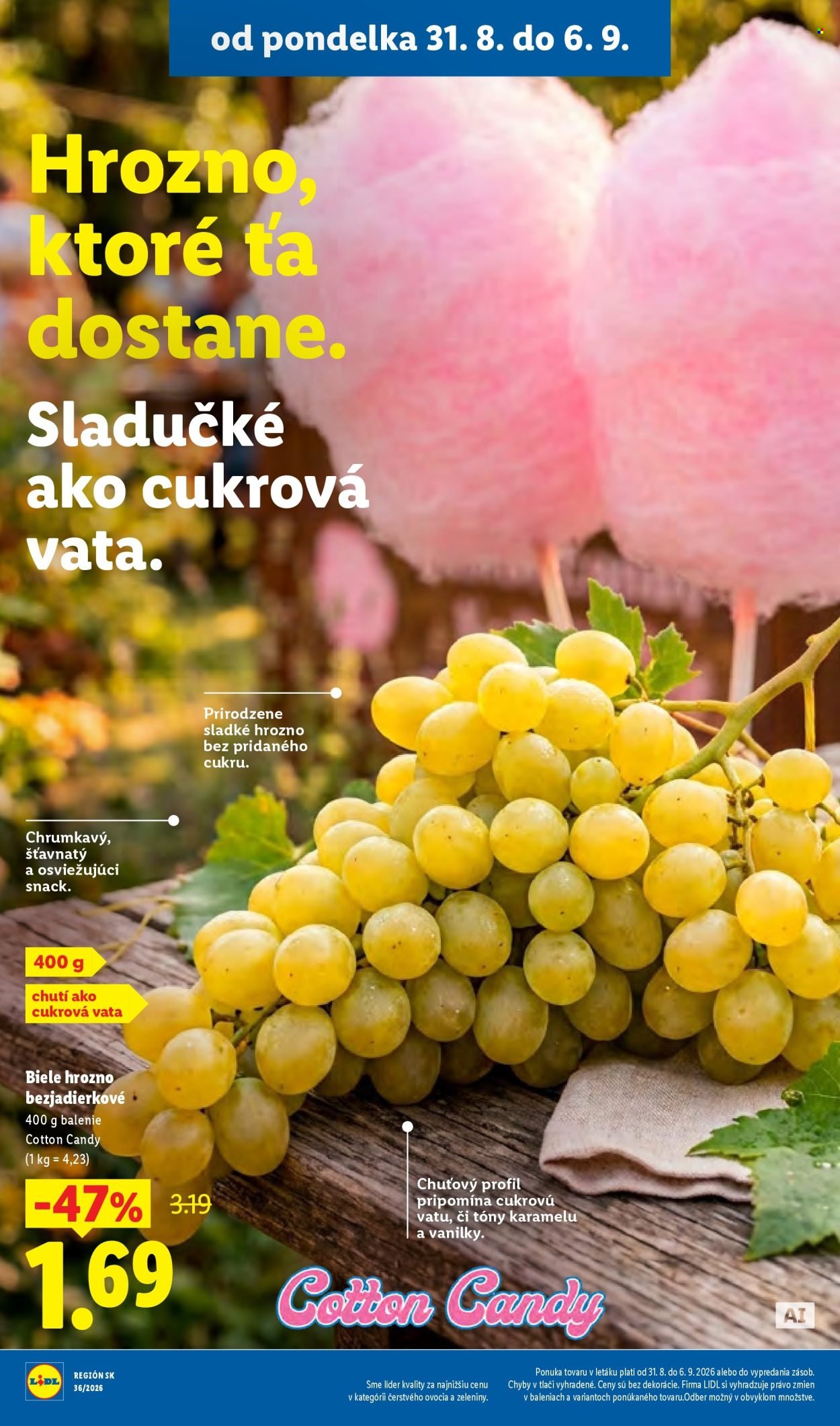LIDL leták - Od pondelka 31.8.2026