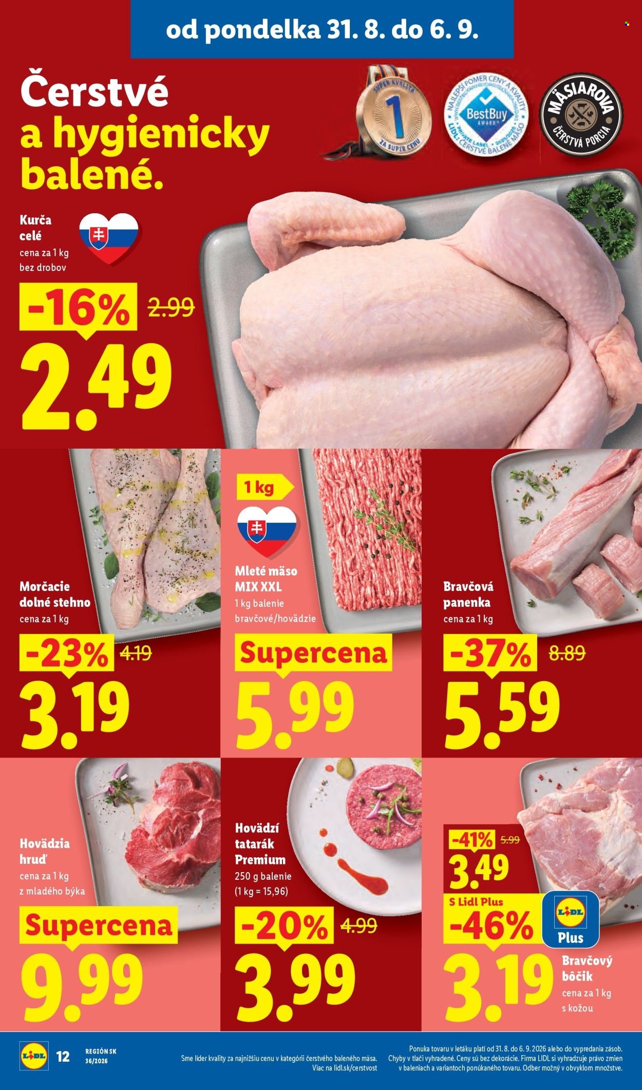 LIDL leták - Od pondelka 31.8.2026