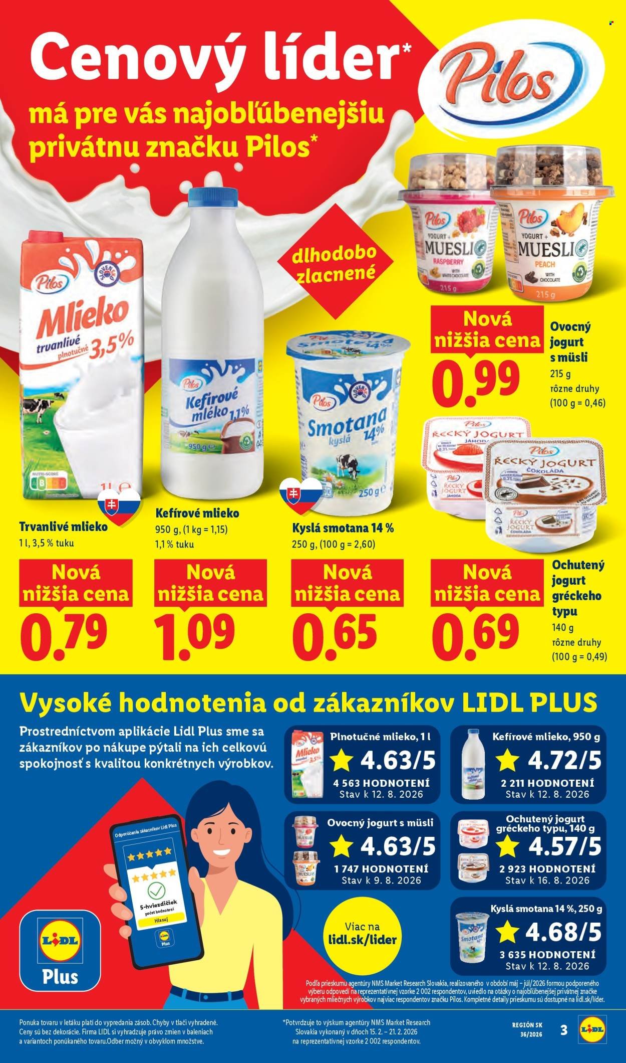 LIDL leták - Od pondelka 31.8.2026