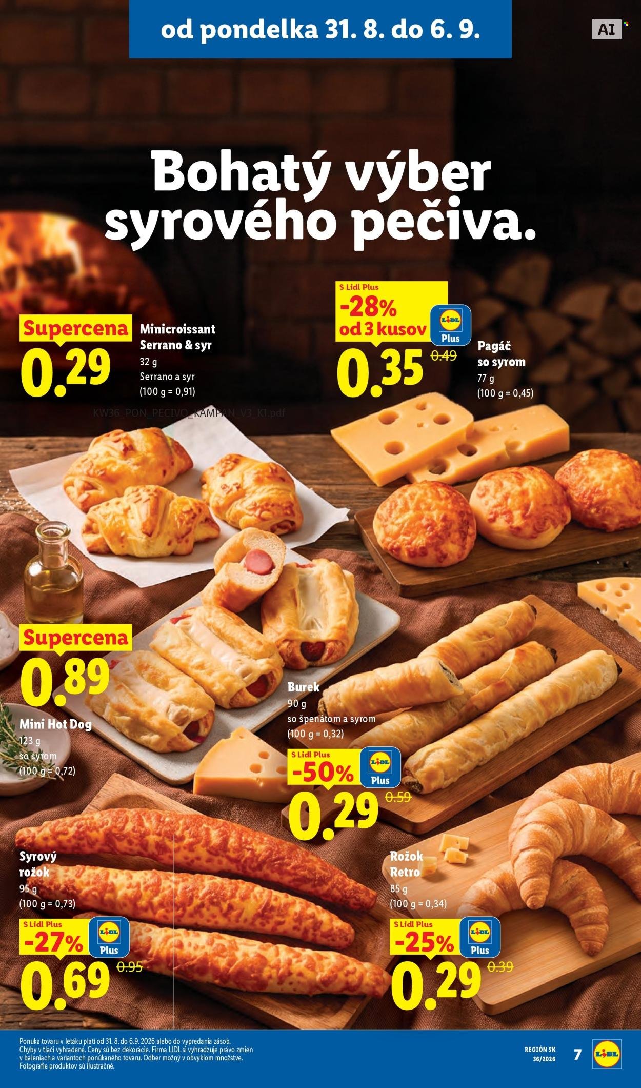 LIDL leták - Od pondelka 31.8.2026