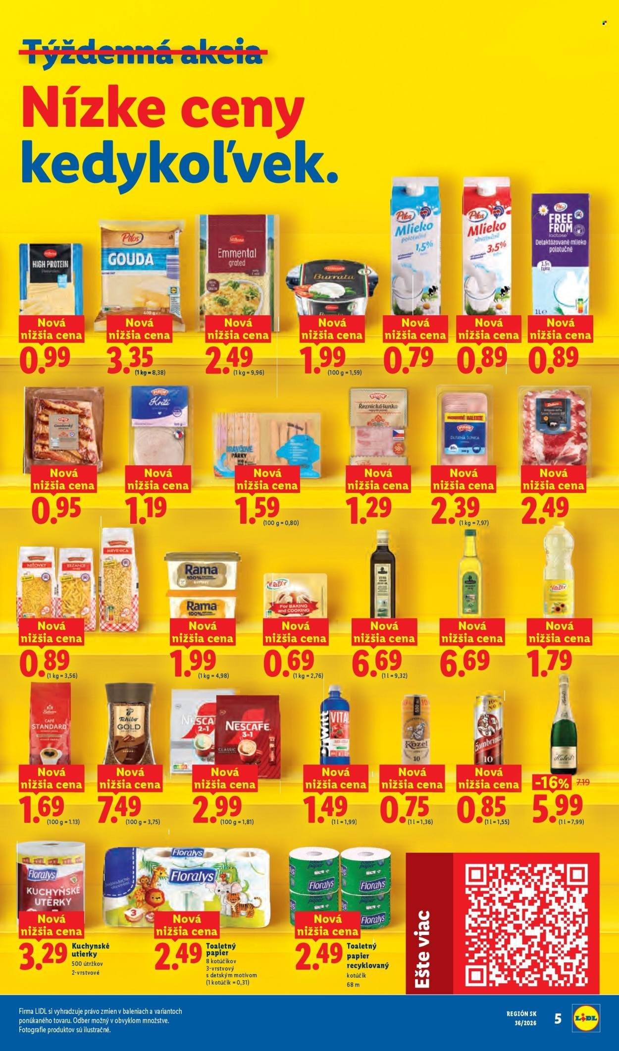 LIDL leták - Od pondelka 31.8.2026