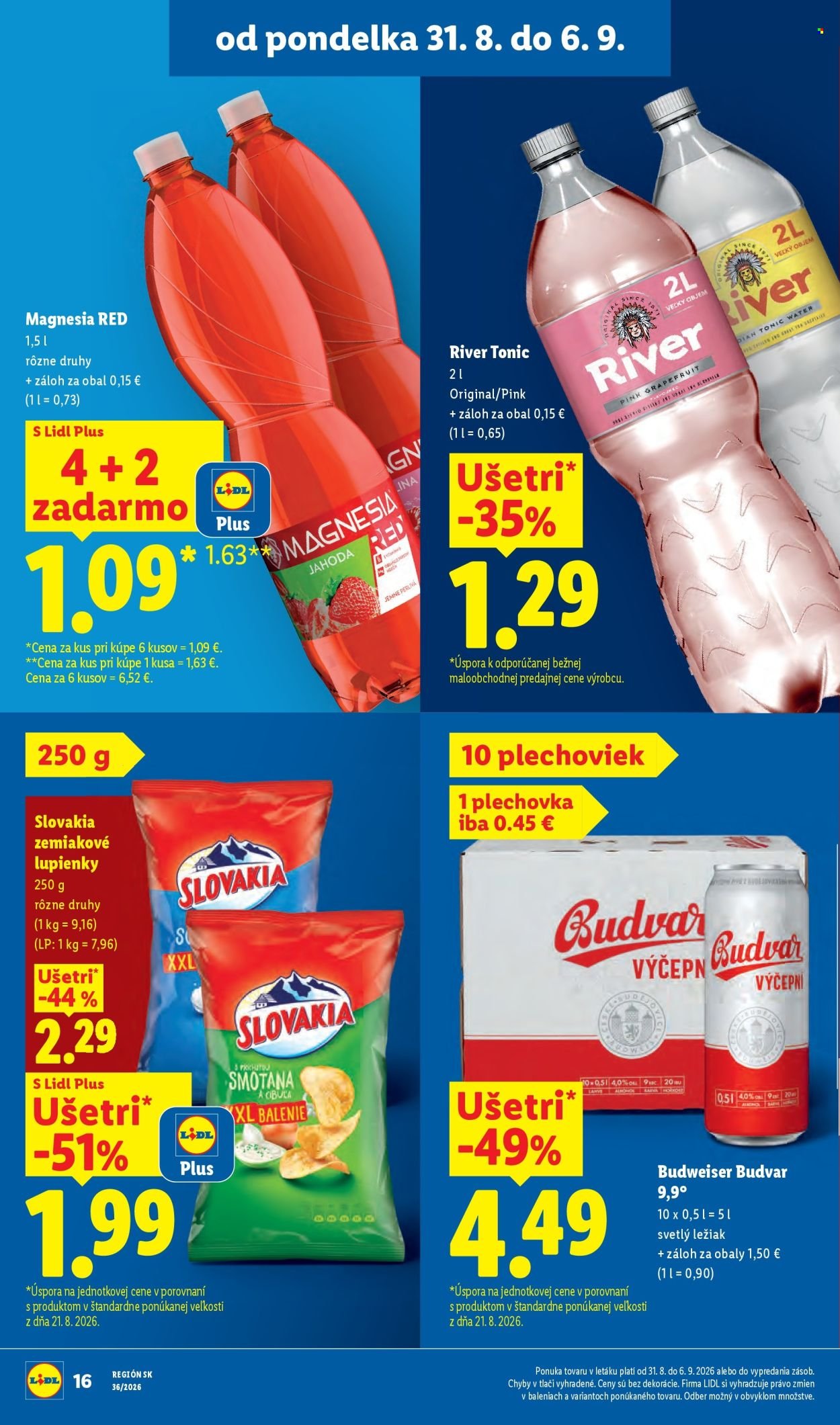 LIDL leták - Od pondelka 31.8.2026