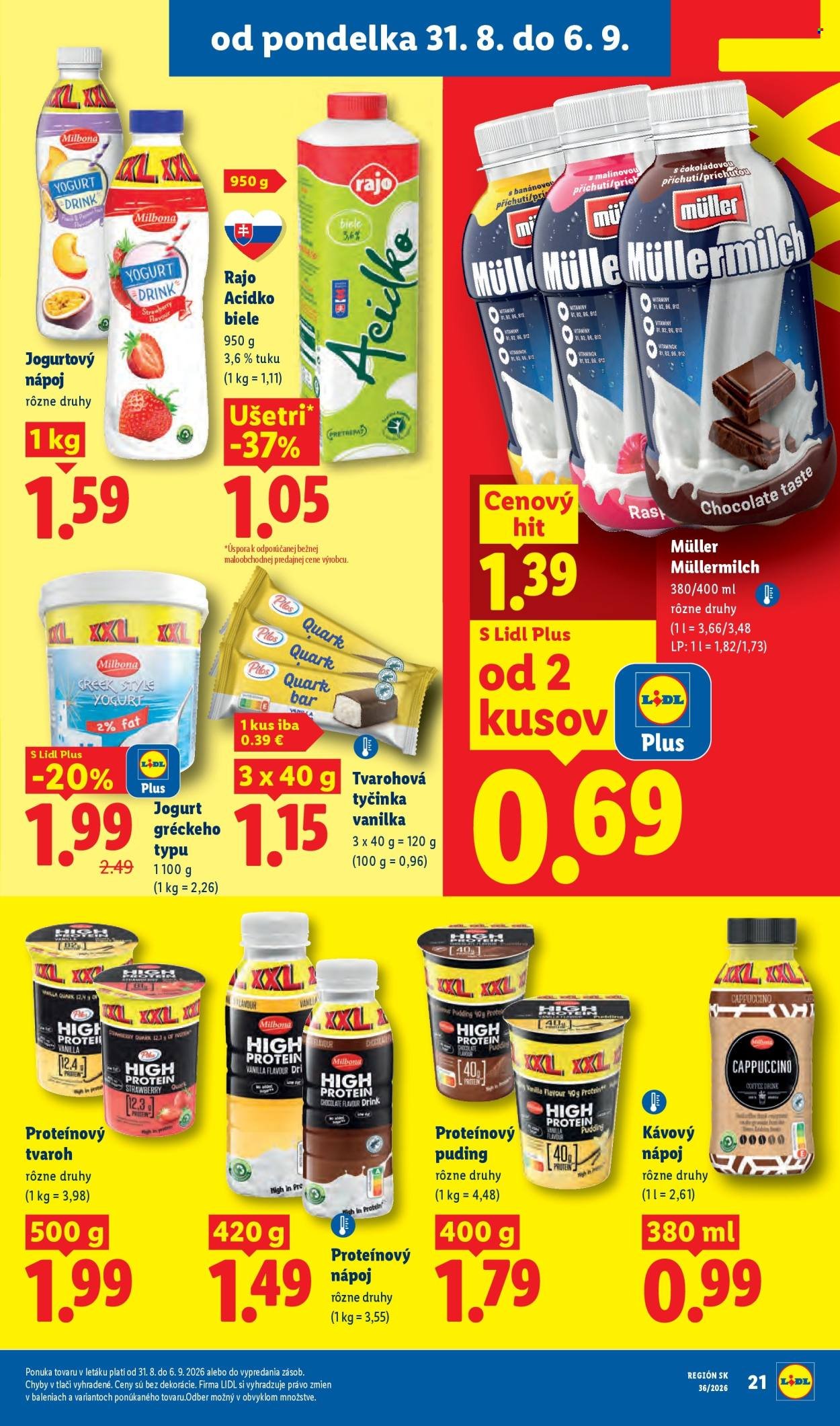 LIDL leták - Od pondelka 31.8.2026