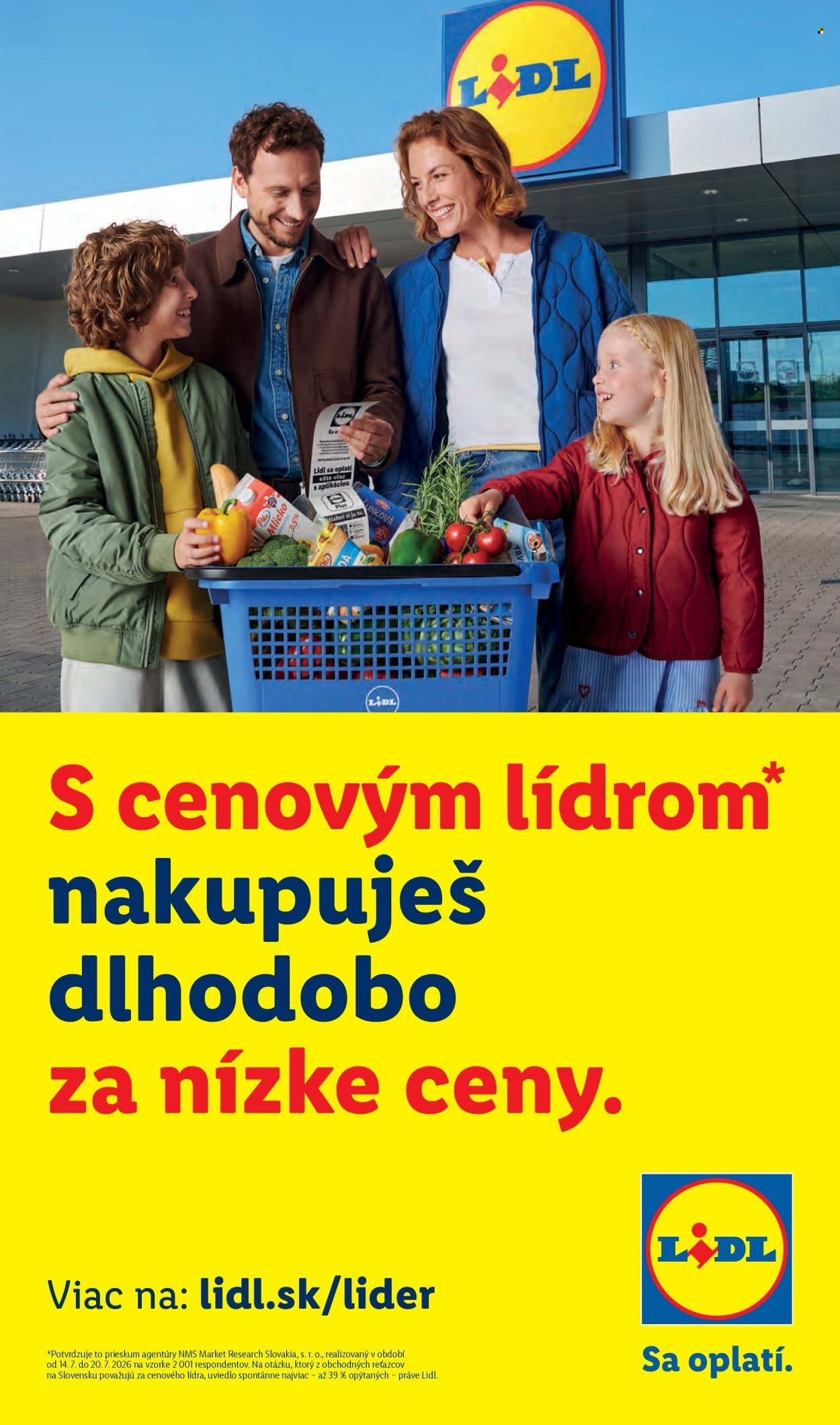 LIDL leták - Od pondelka 31.8.2026