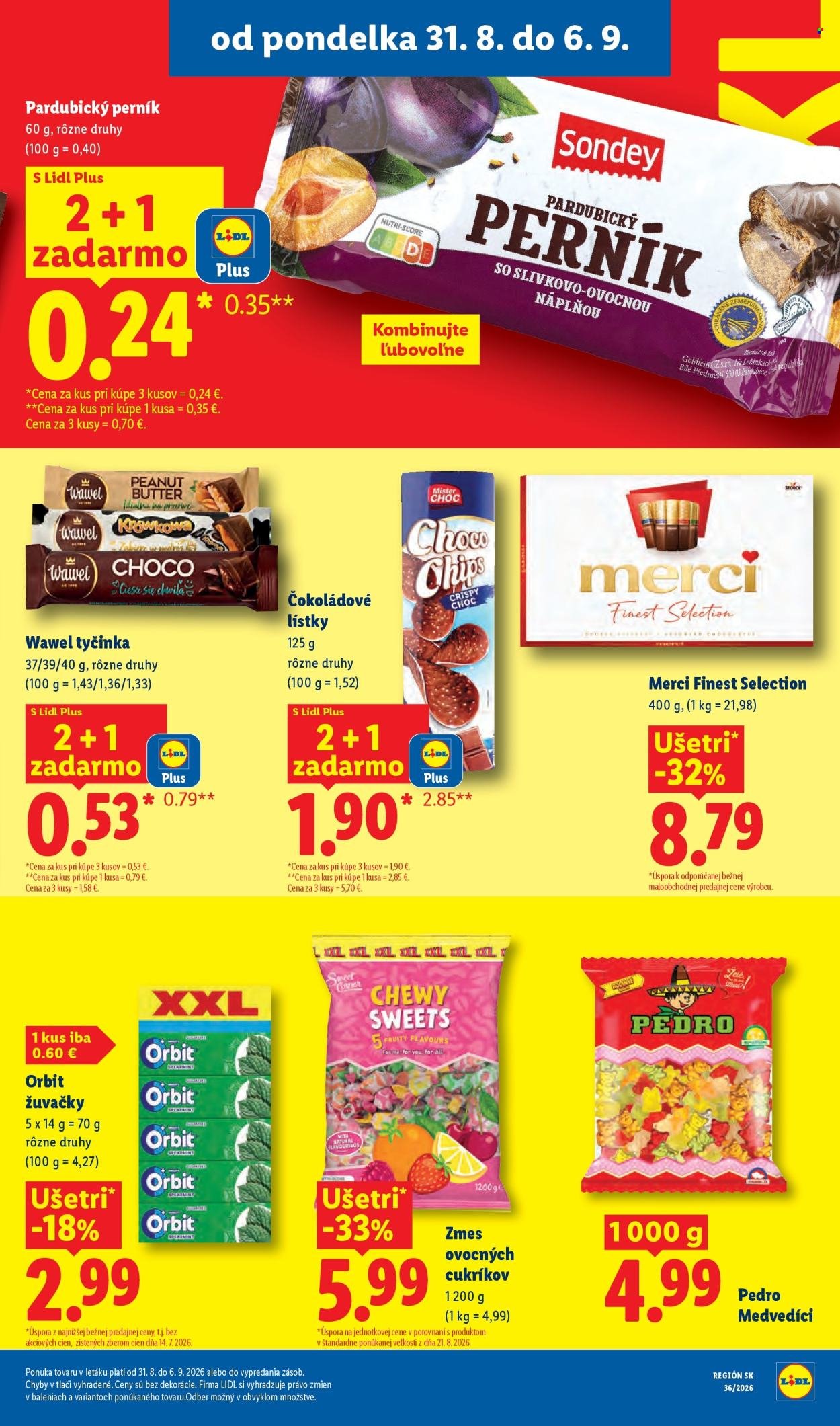 LIDL leták - Od pondelka 31.8.2026
