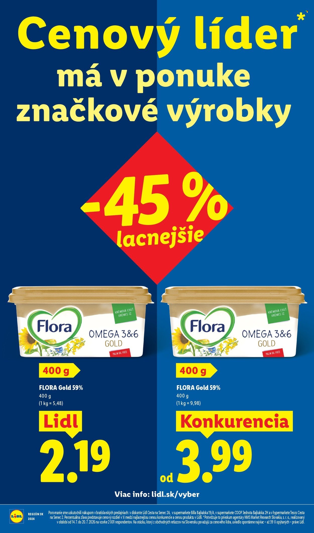 LIDL leták - Od pondelka 31.8.2026