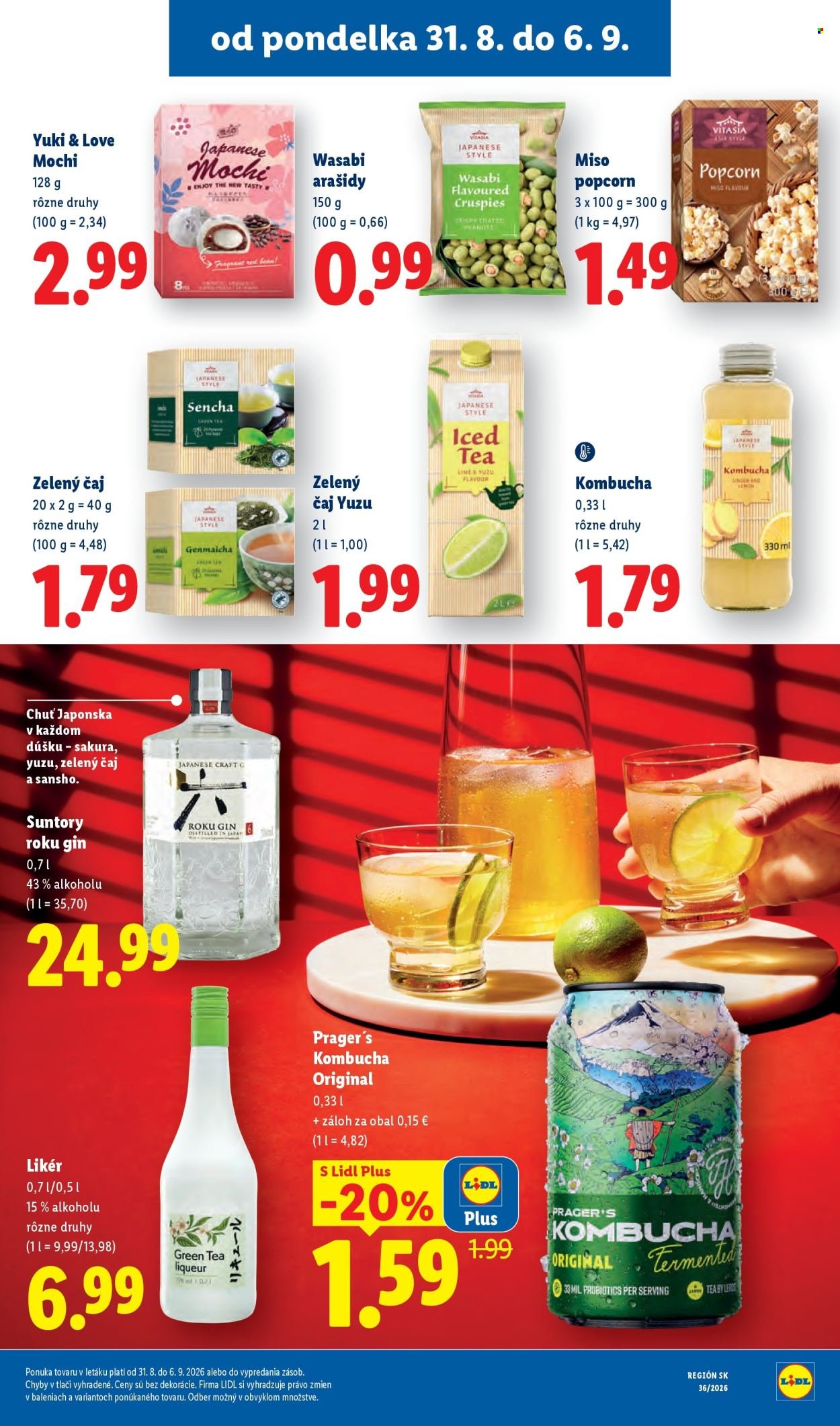 LIDL leták - Od pondelka 31.8.2026