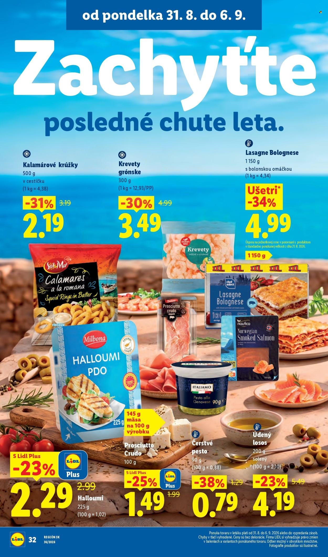 LIDL leták - Od pondelka 31.8.2026