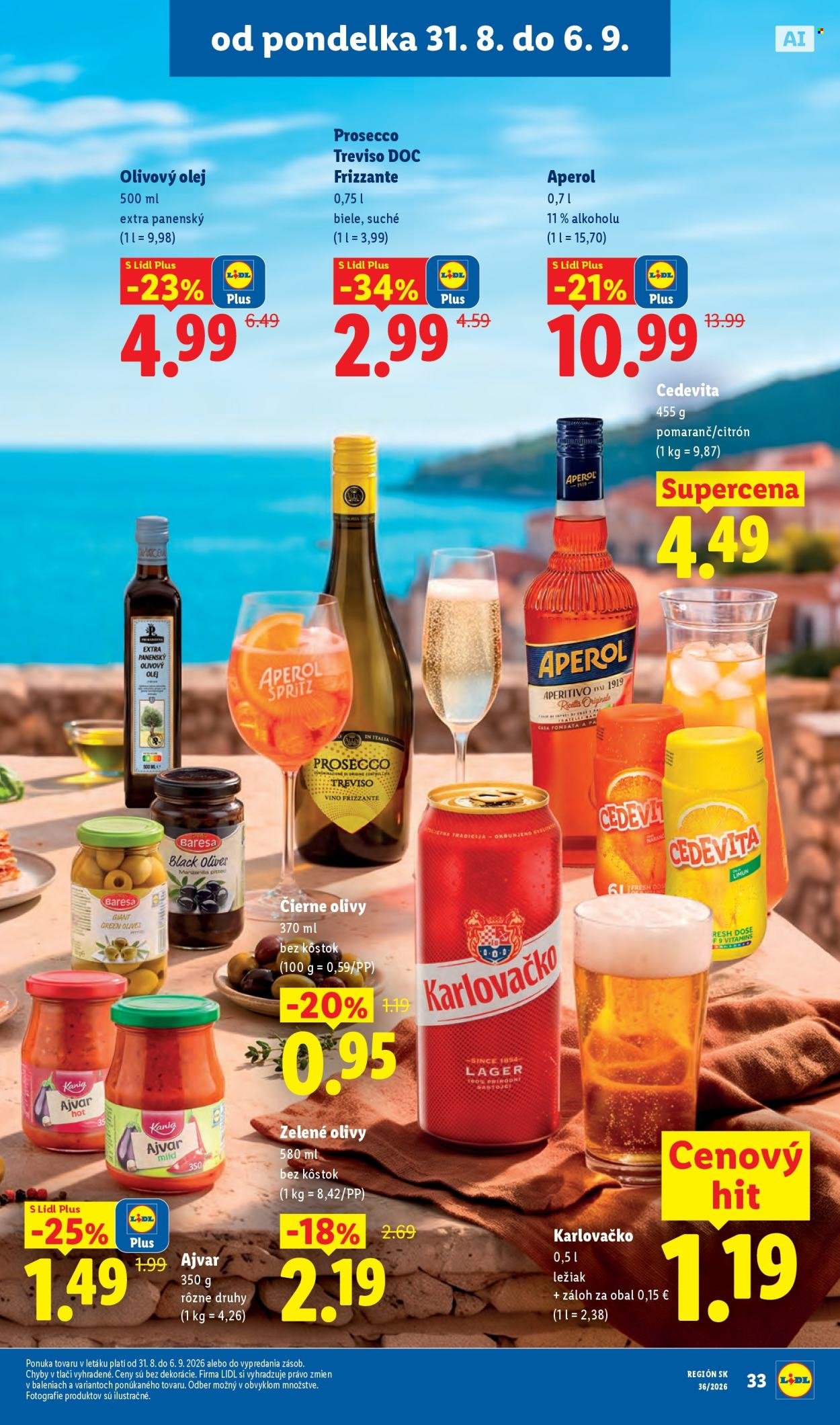 LIDL leták - Od pondelka 31.8.2026
