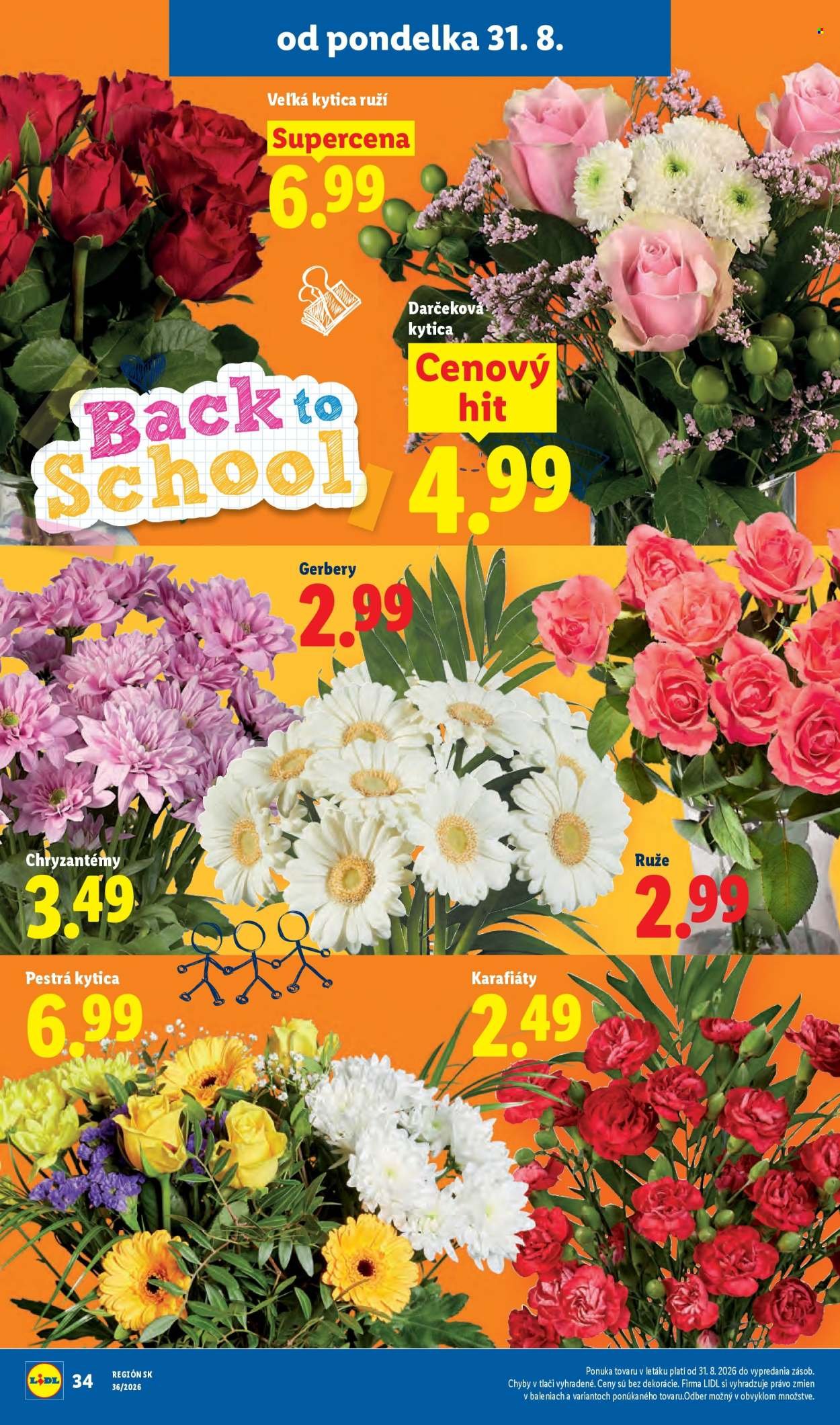 LIDL leták - Od pondelka 31.8.2026
