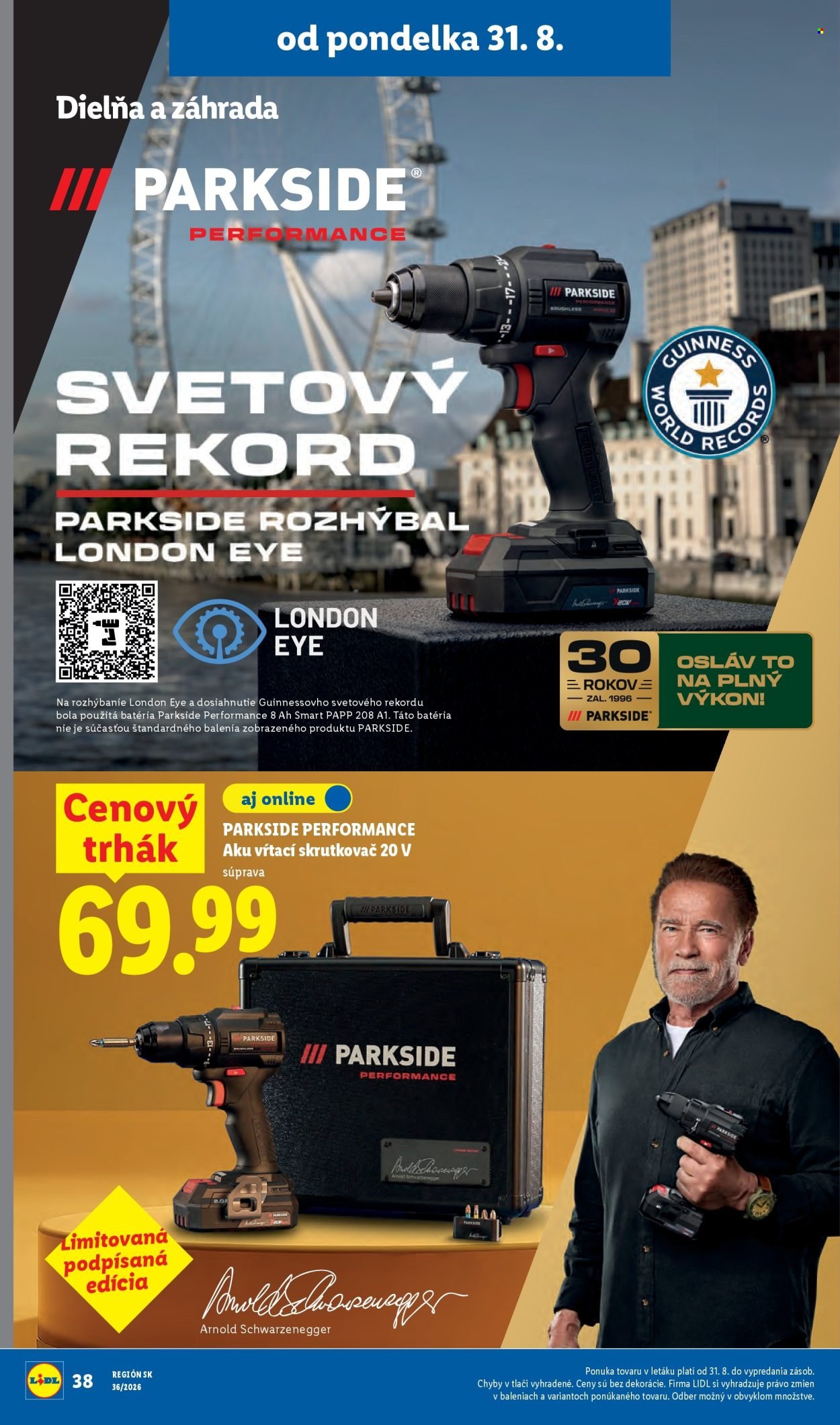LIDL leták - Od pondelka 31.8.2026