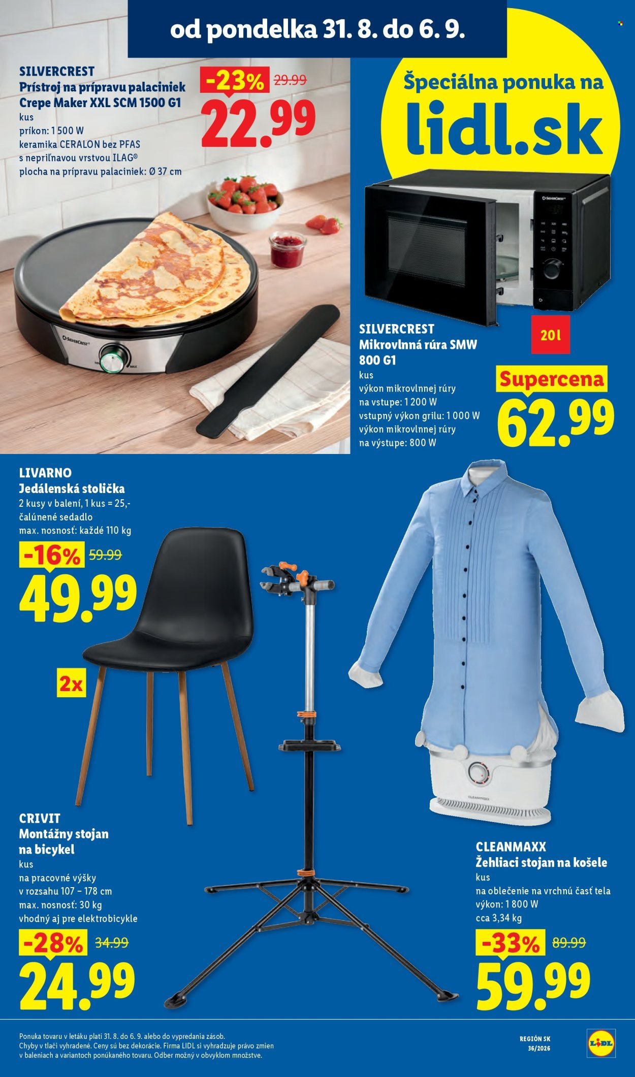 LIDL leták - Od pondelka 31.8.2026