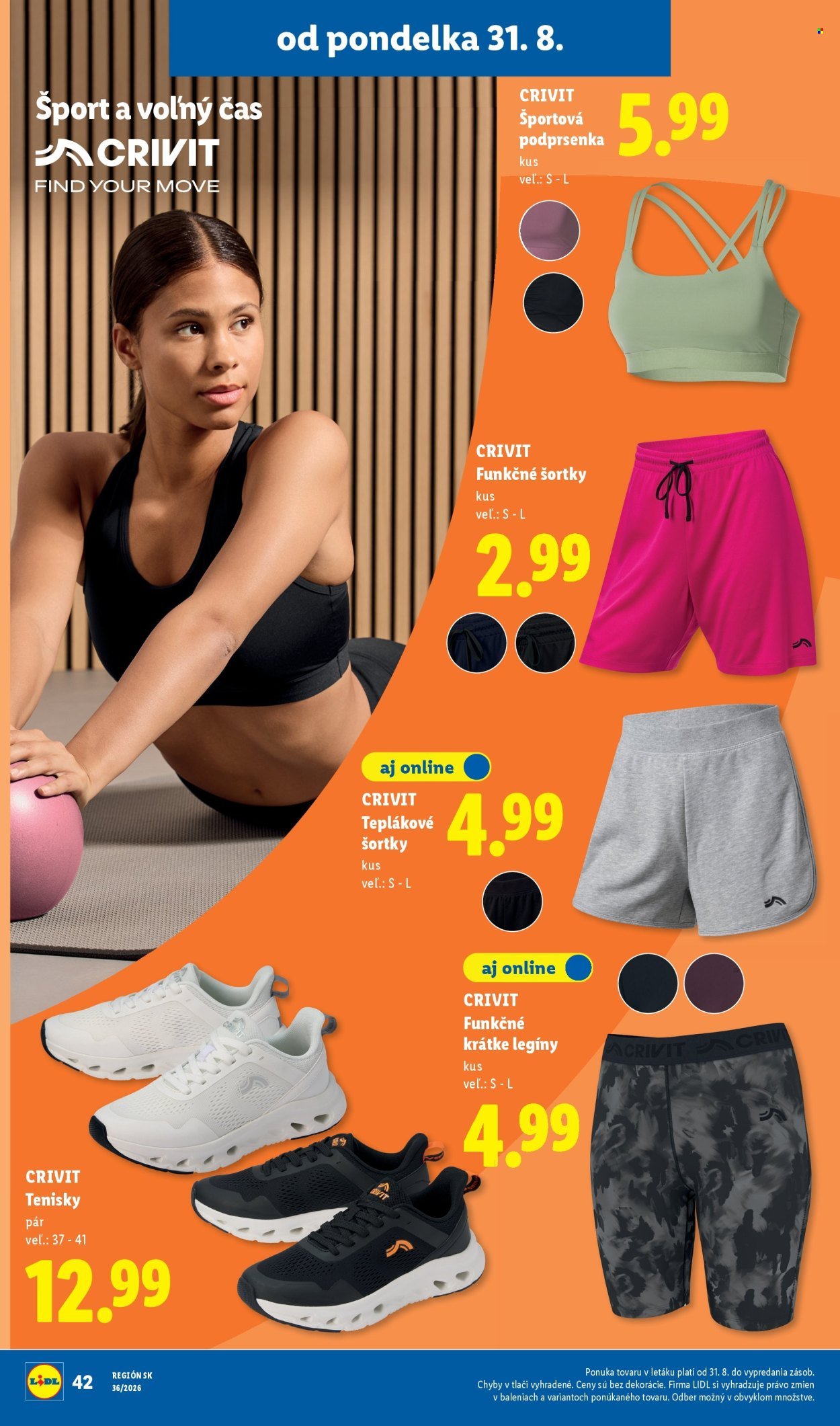 LIDL leták - Od pondelka 31.8.2026
