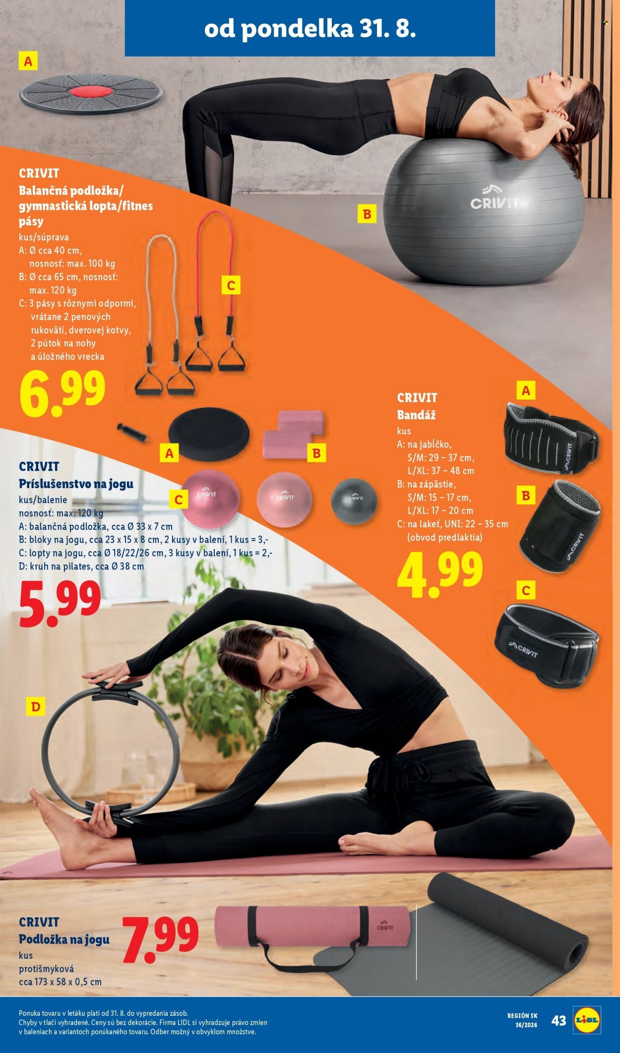 LIDL leták - Od pondelka 31.8.2026