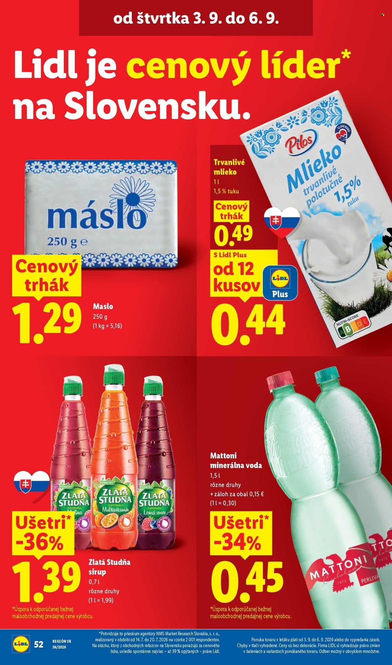 LIDL leták - Od pondelka 31.8.2026