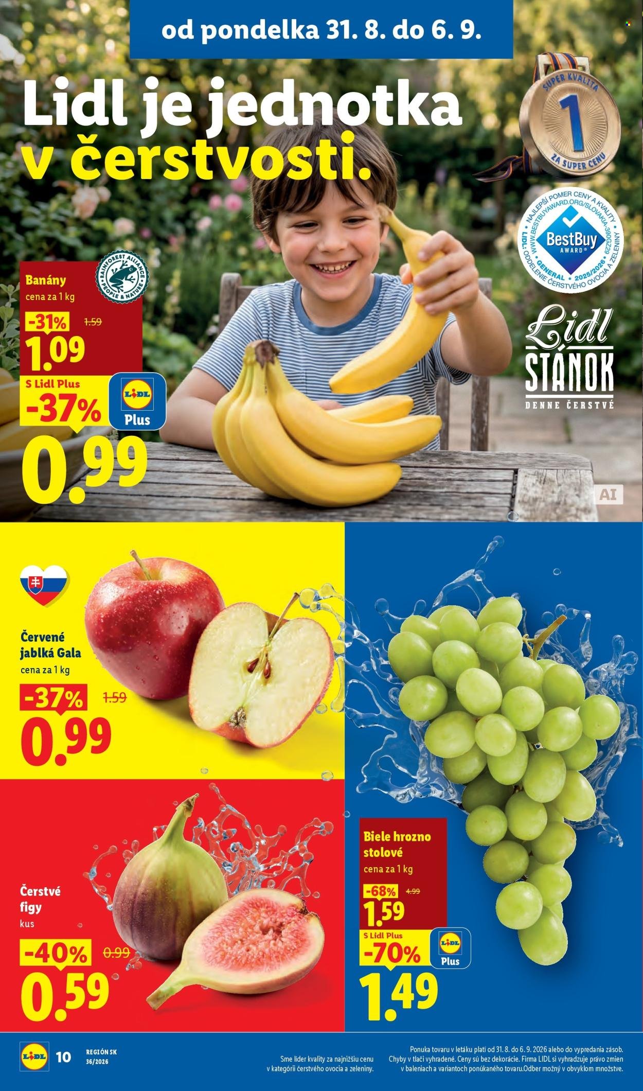 LIDL leták - Od pondelka 31.8.2026