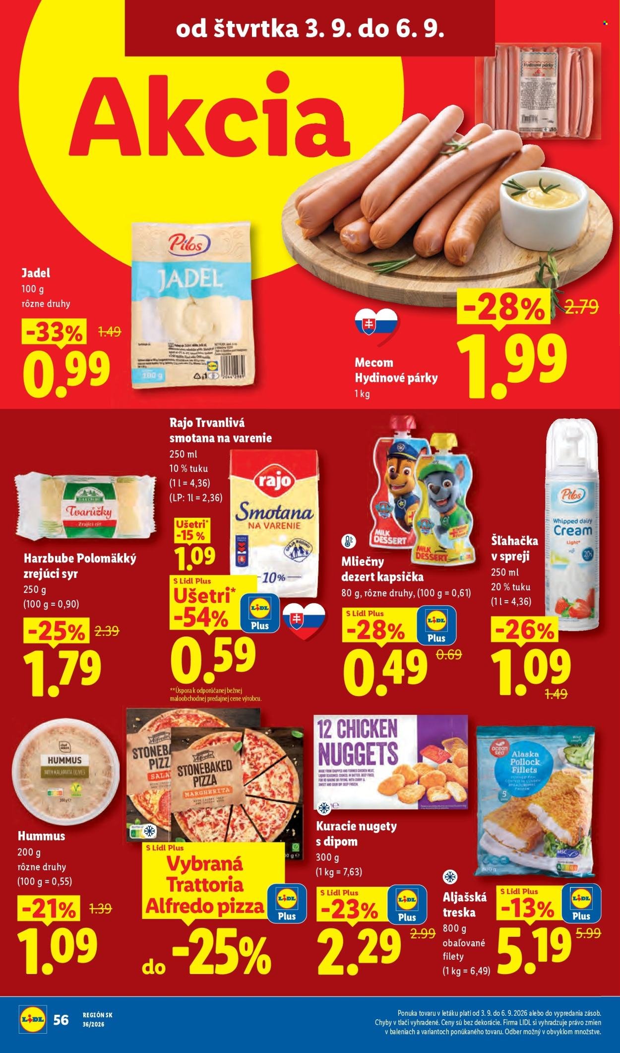 LIDL leták - Od pondelka 31.8.2026