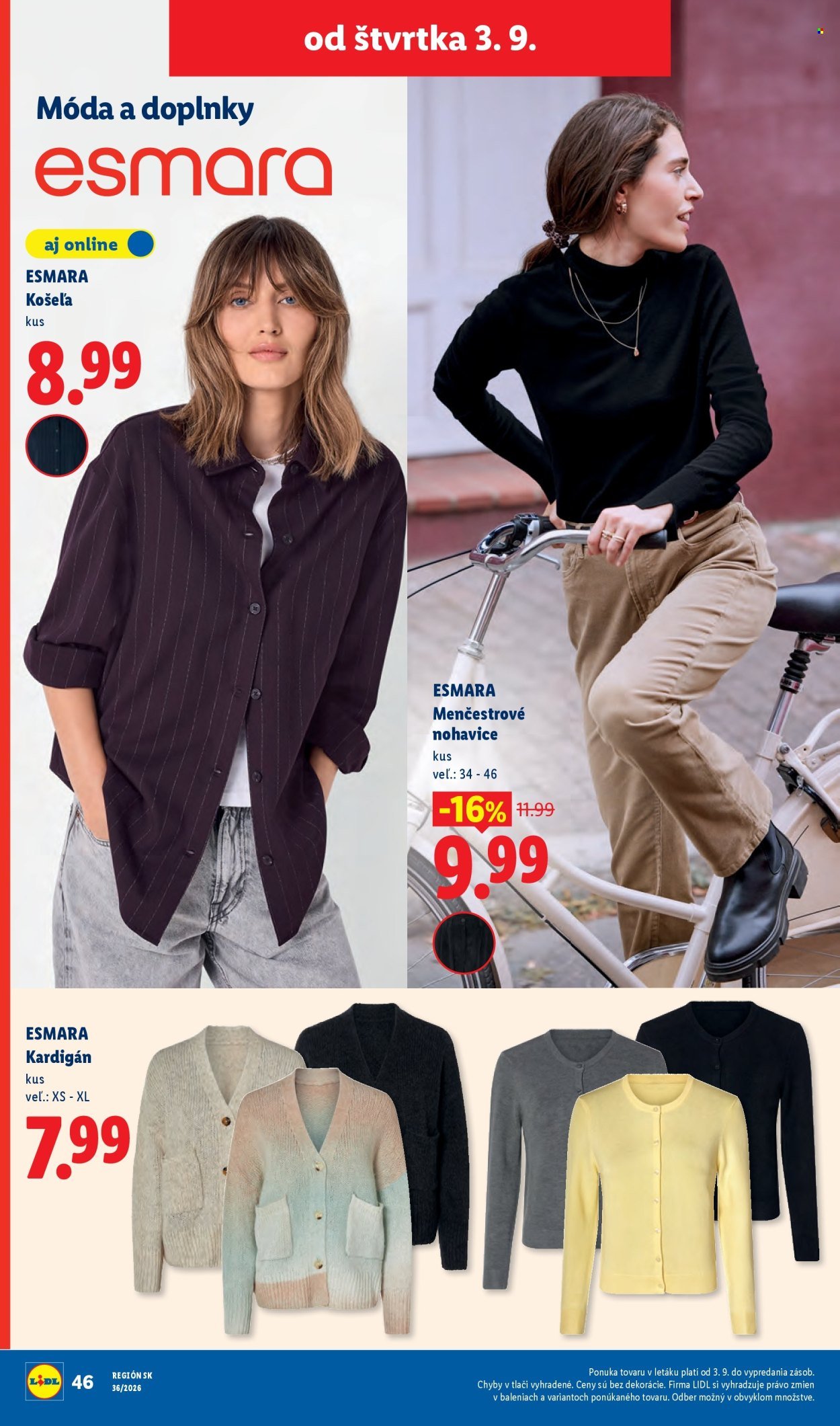 LIDL leták - Od pondelka 31.8.2026