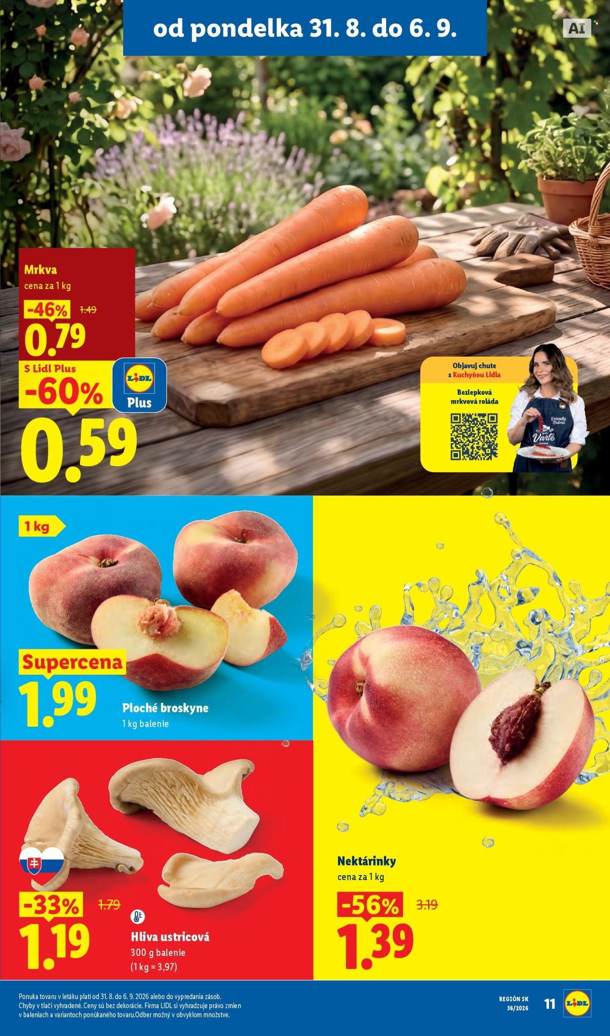 LIDL leták - Od pondelka 31.8.2026