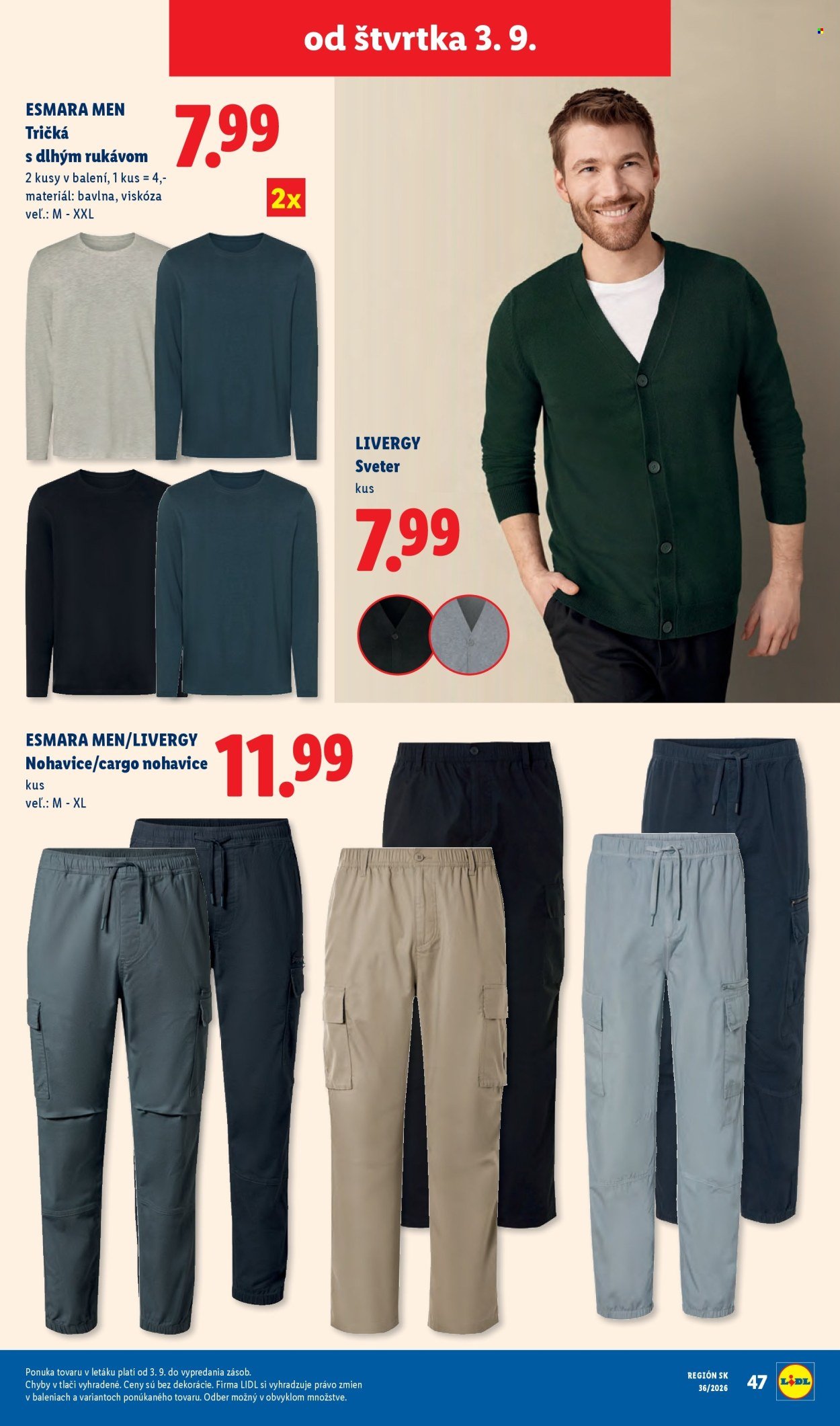 LIDL leták - Od pondelka 31.8.2026