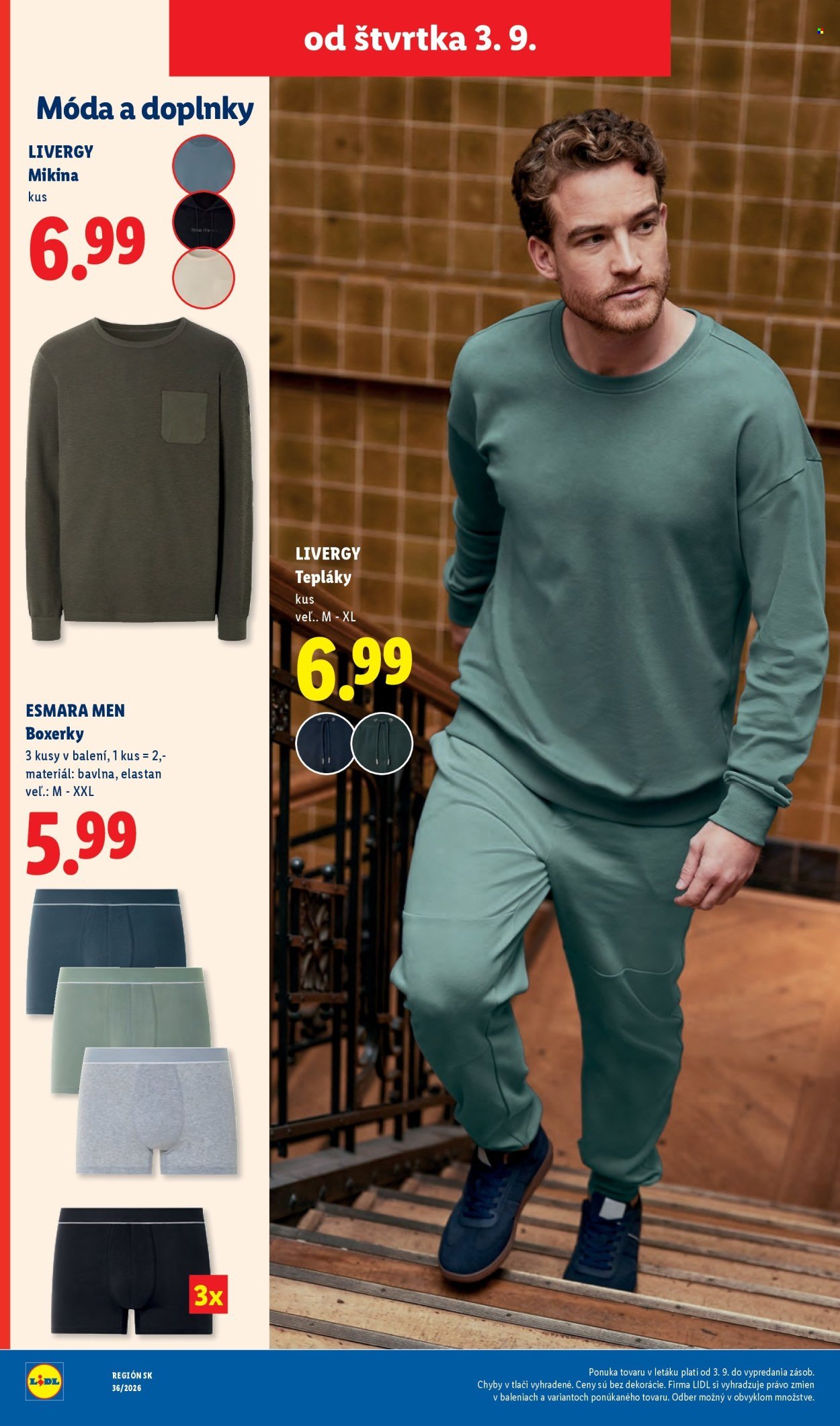 LIDL leták - Od pondelka 31.8.2026