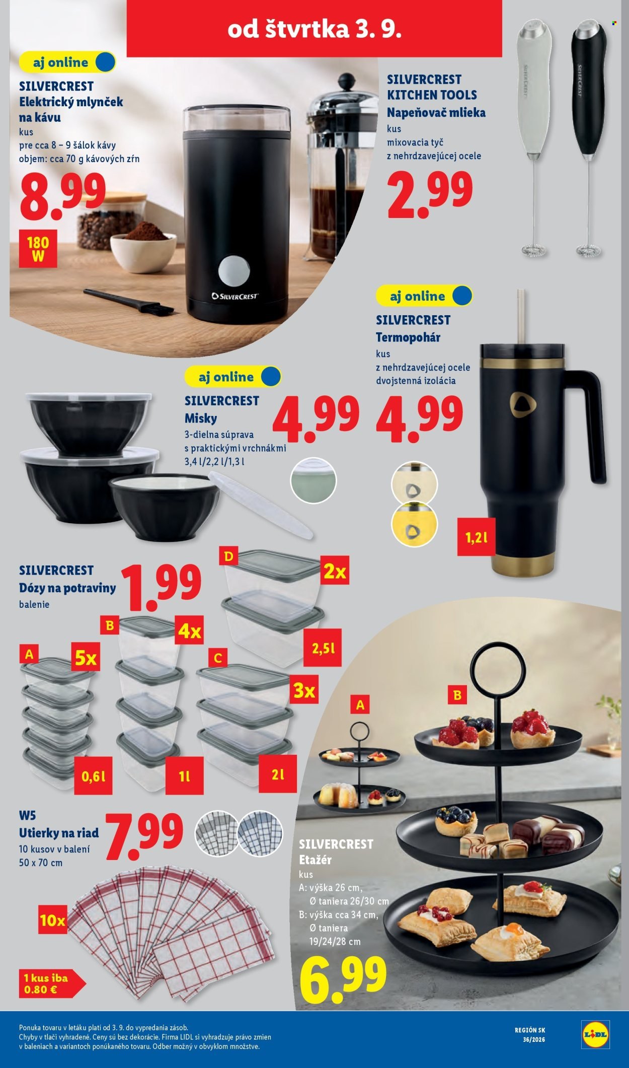 LIDL leták - Od pondelka 31.8.2026