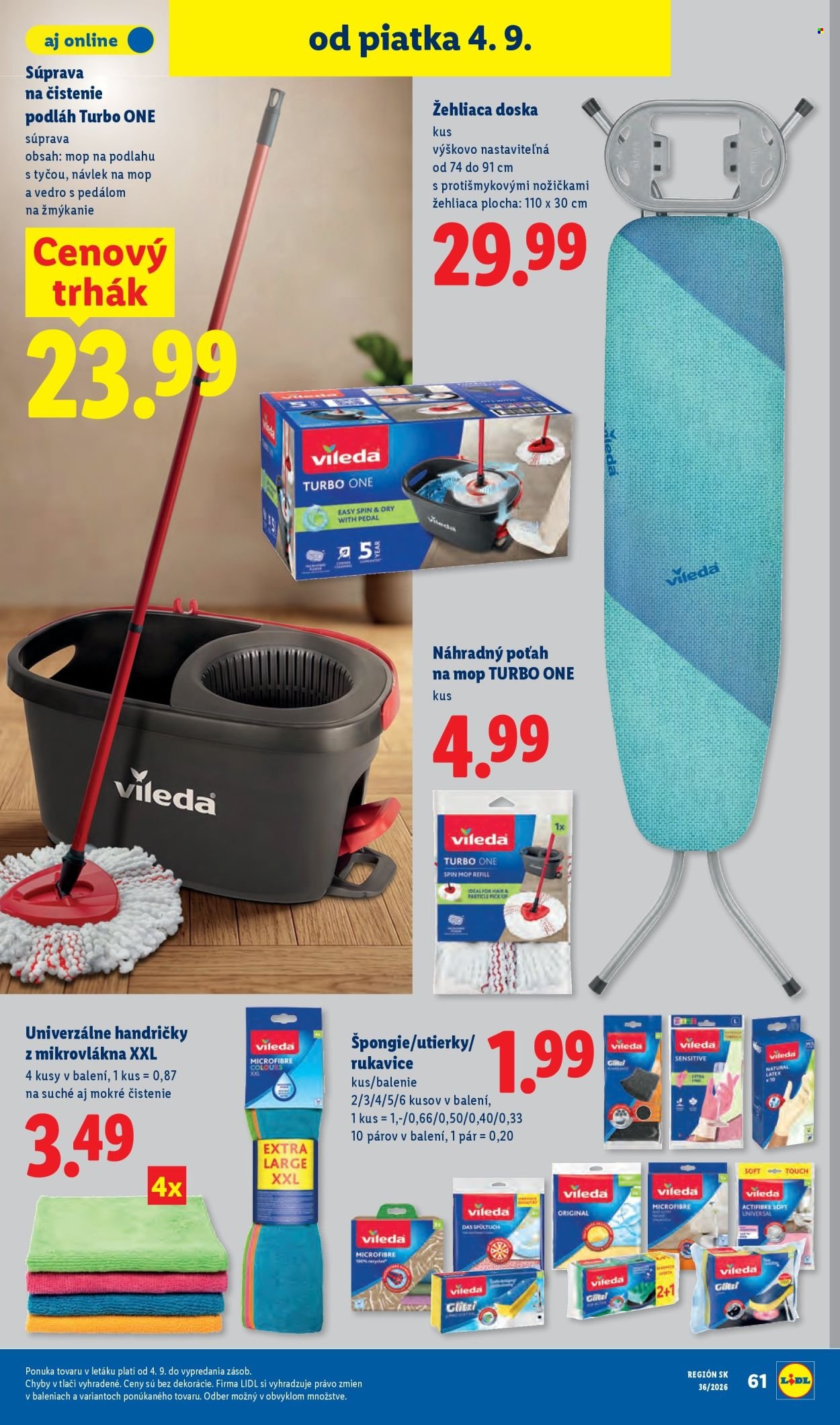LIDL leták - Od pondelka 31.8.2026