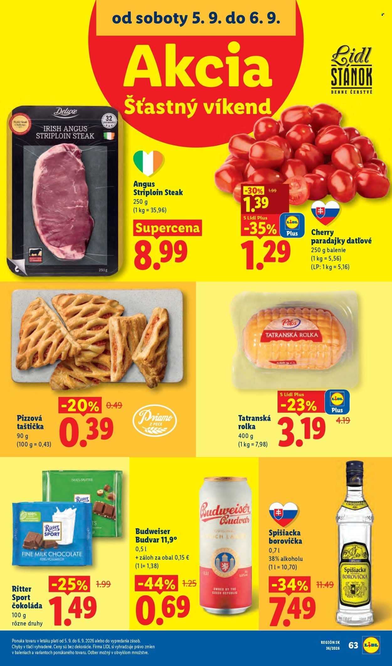LIDL leták - Od pondelka 31.8.2026