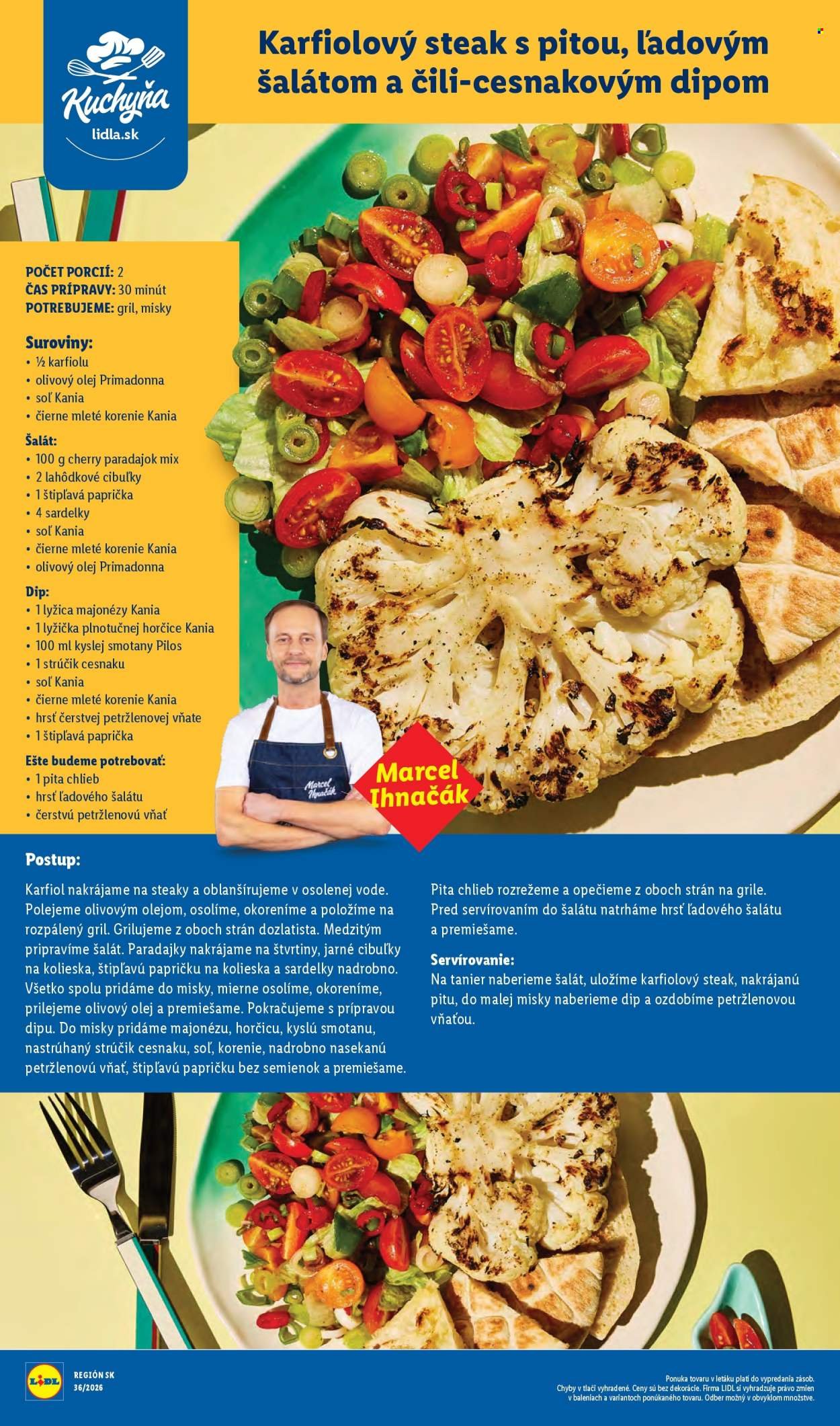 LIDL leták - Od pondelka 31.8.2026