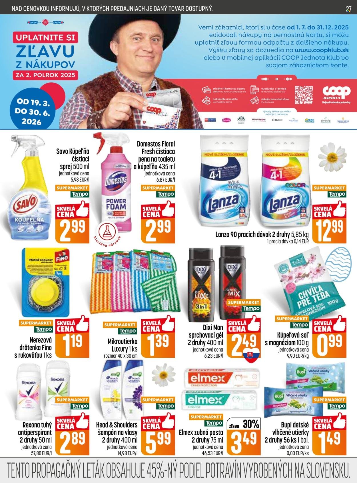 COOP JEDNOTA leták - Od štvrtka 5.3.2026 (2026-03-05 - 2026-03-11) | 27