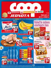 COOP JEDNOTA leták - Od štvrtka 5.3.2026 (2026-03-05 - 2026-03-11)