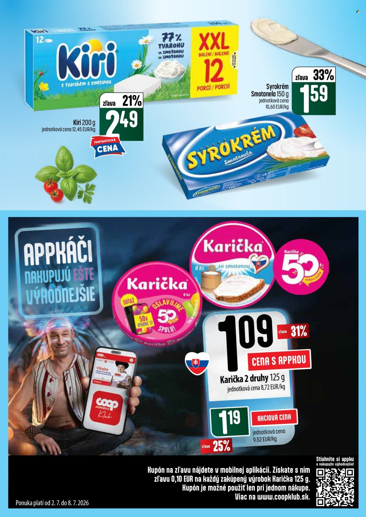 COOP JEDNOTA leták - Od štvrtka 2.7.2026