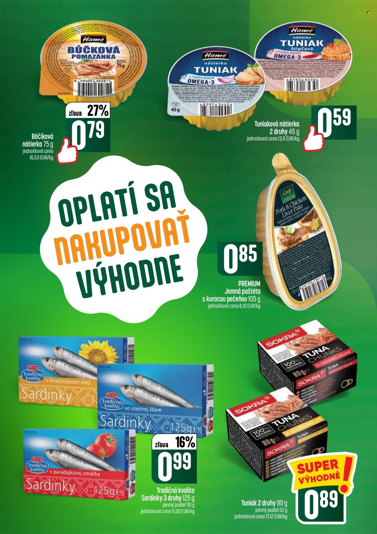 COOP JEDNOTA leták - Od štvrtka 2.7.2026