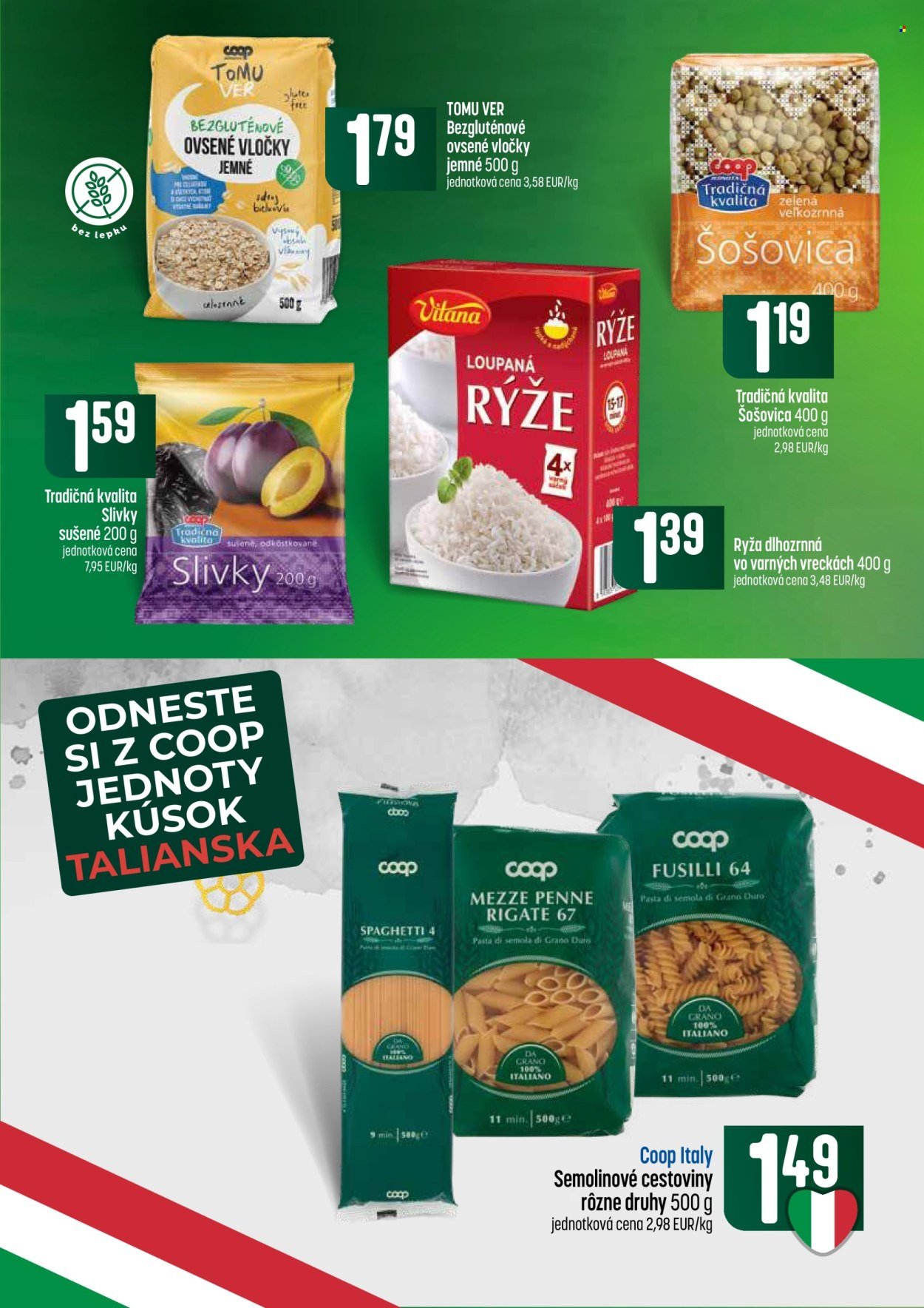 COOP JEDNOTA leták - Od štvrtka 2.7.2026