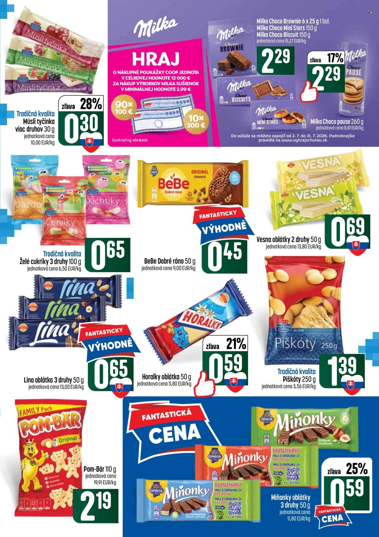 COOP JEDNOTA leták - Od štvrtka 2.7.2026