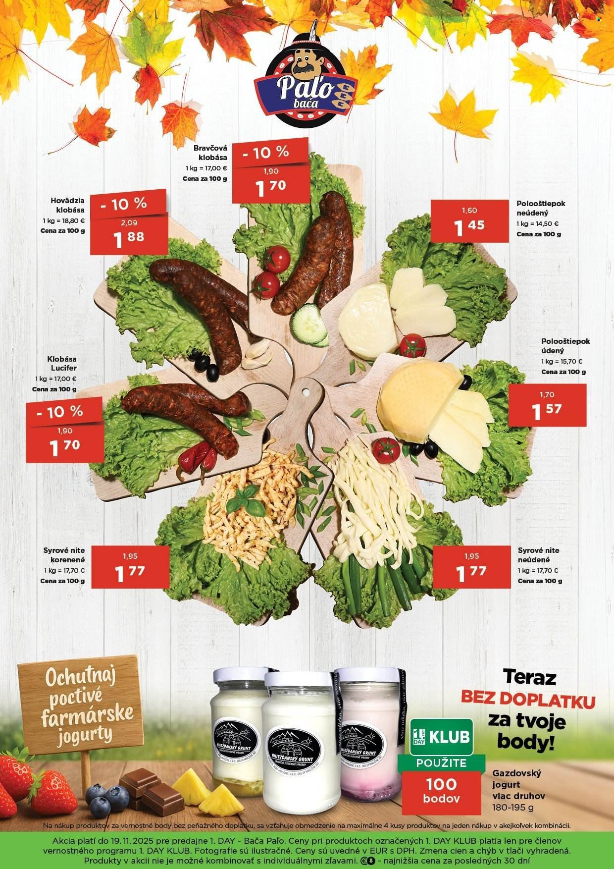 1DAY leták - Od štvrtka 6.11.2025 (2025-11-06 - 2025-11-19) | 4