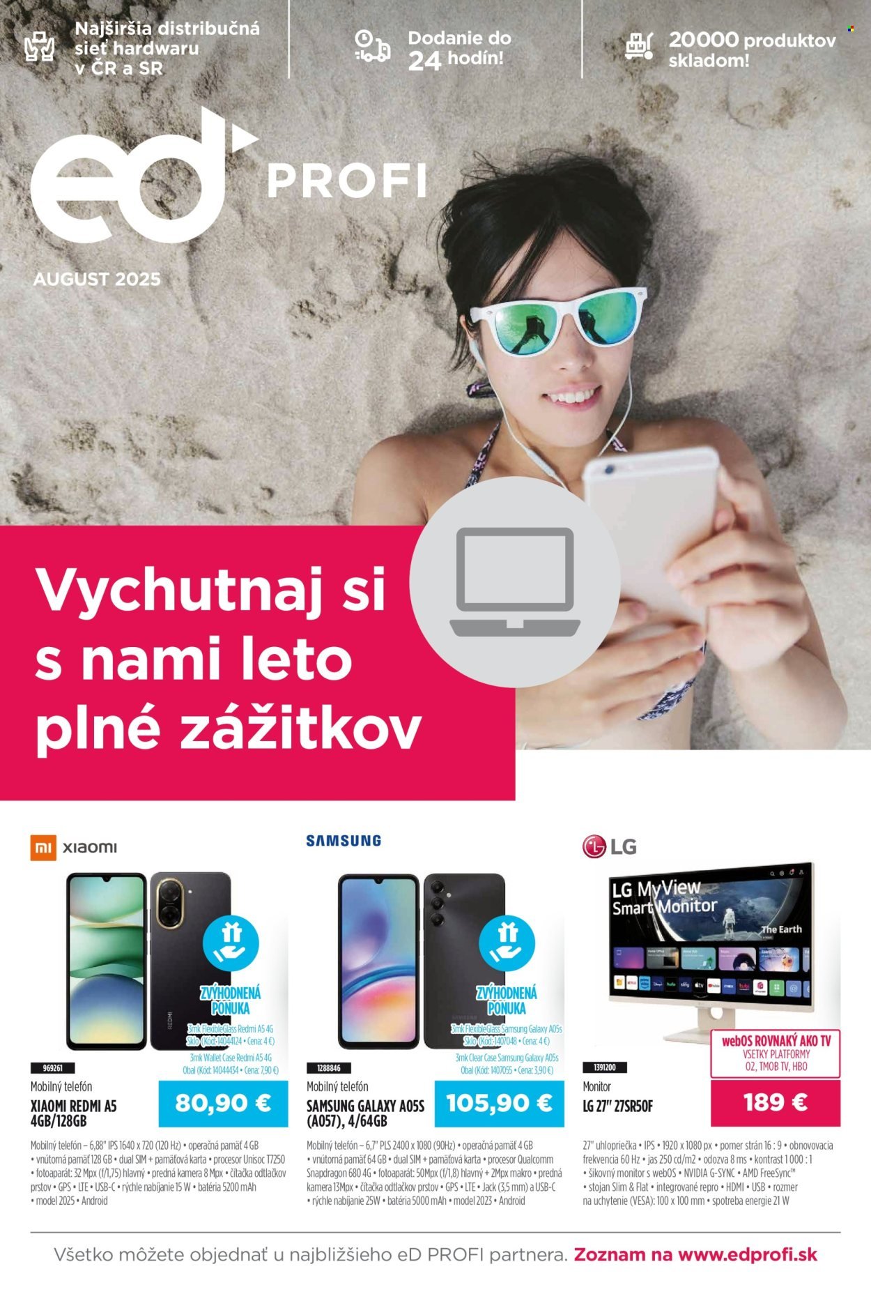 ED PROFI leták - Od piatka 1.8.2025 (2025-08-01 - 2025-08-31) | 1