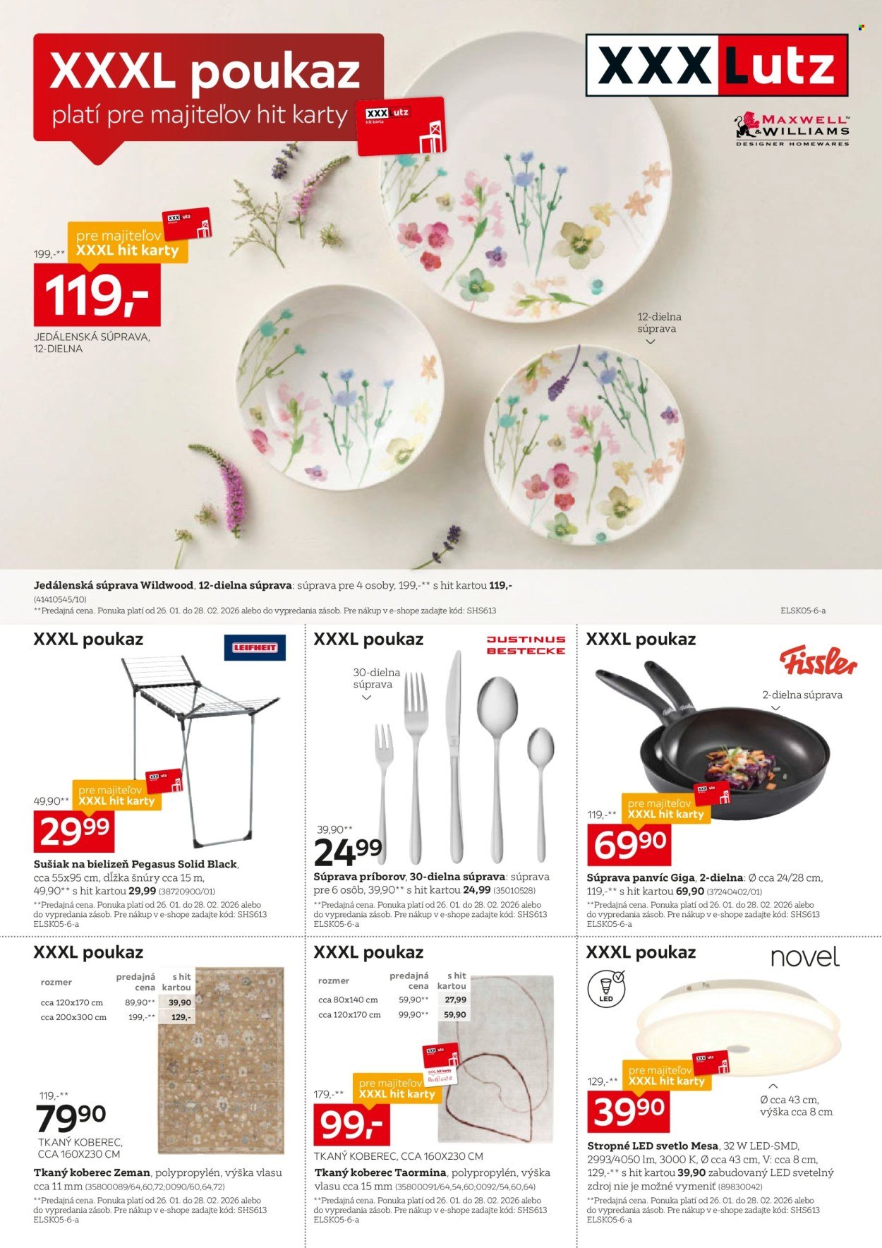 XXXLUTZ leták - Výhodné poukazy pre majiteľov HIT karty (2026-01-26 - 2026-02-28) | 4