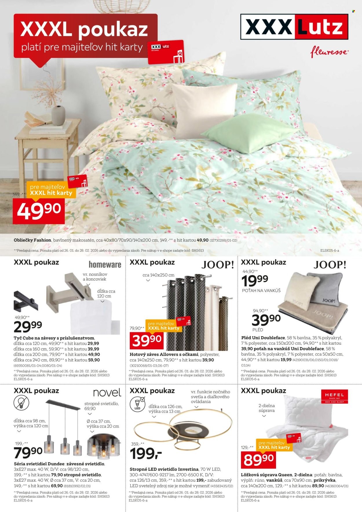 XXXLUTZ leták - Výhodné poukazy pre majiteľov HIT karty (2026-01-26 - 2026-02-28) | 5