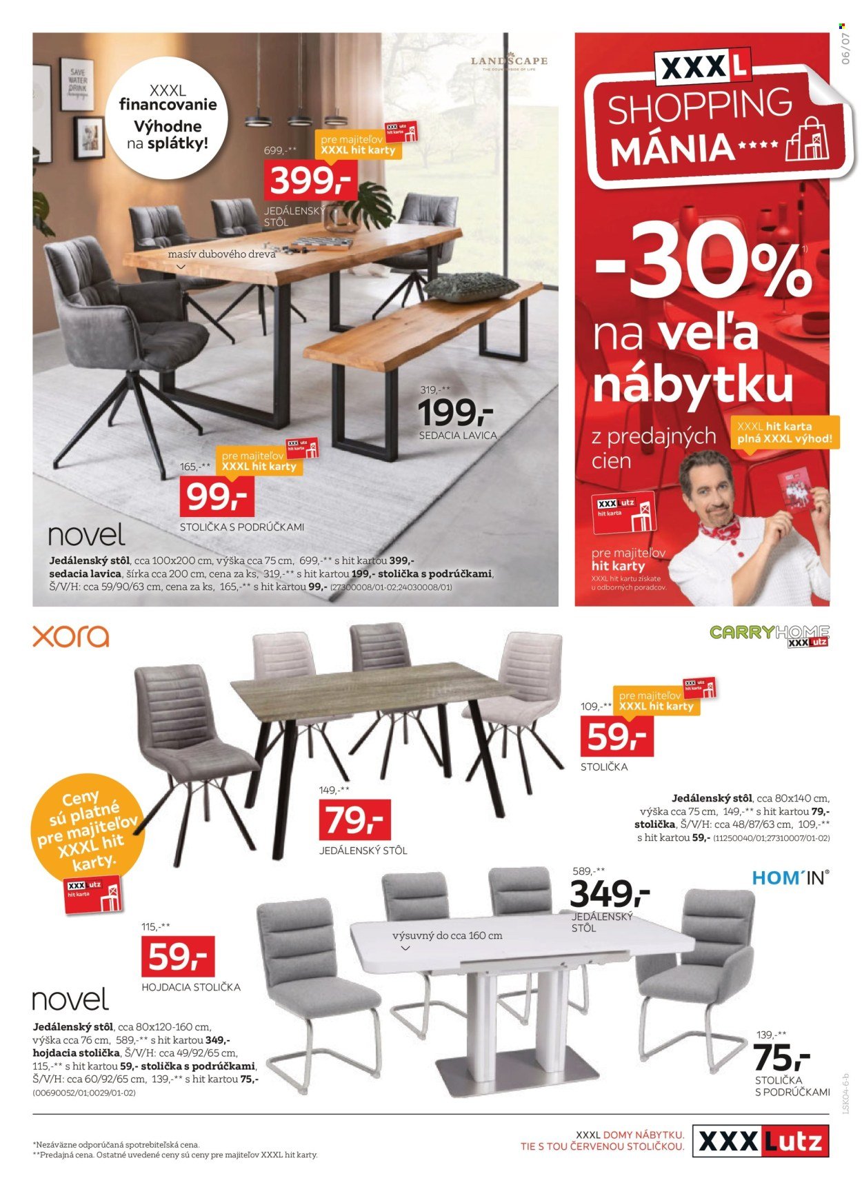 XXXLUTZ leták - Zľava 30 % takmer na všetko (2026-04-20 - 2026-05-03) | 7
