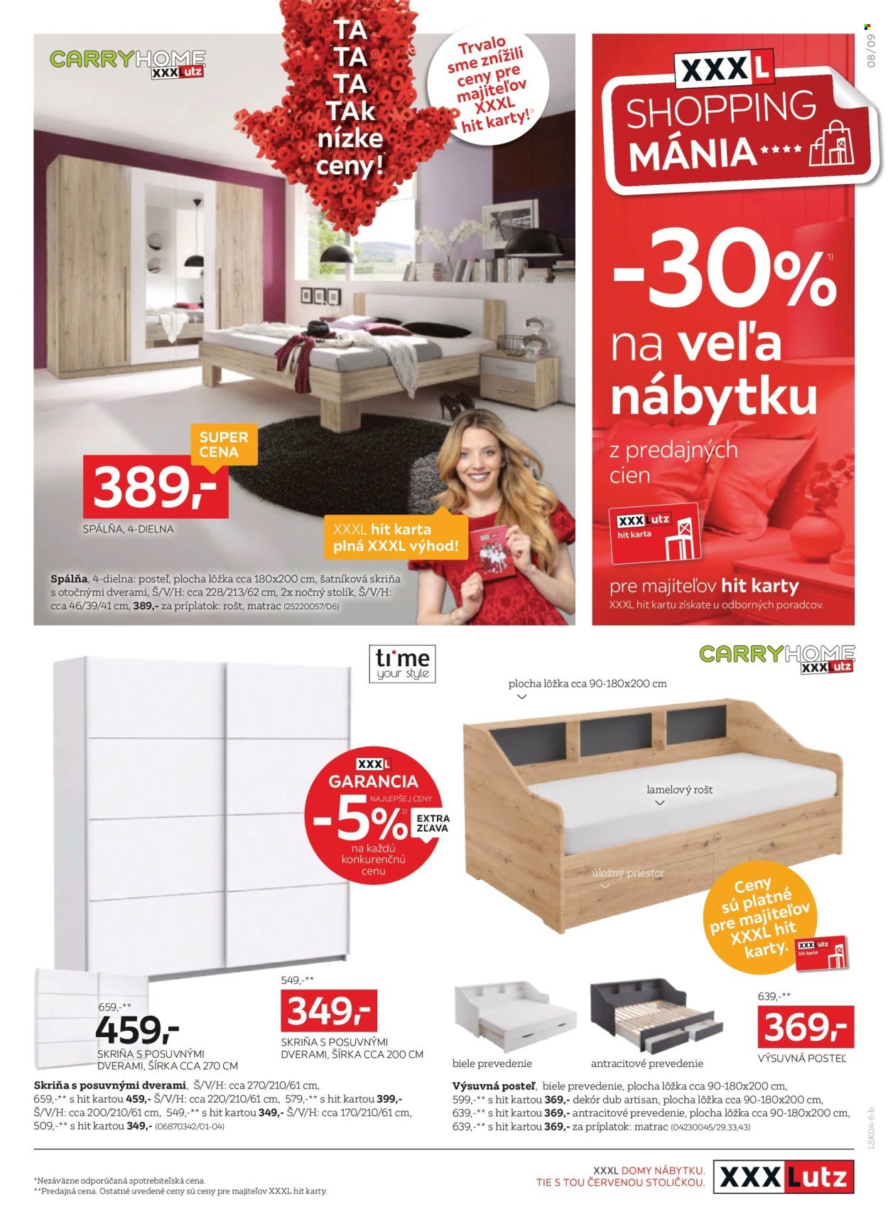 XXXLUTZ leták - Zľava 30 % takmer na všetko (2026-04-20 - 2026-05-03) | 9