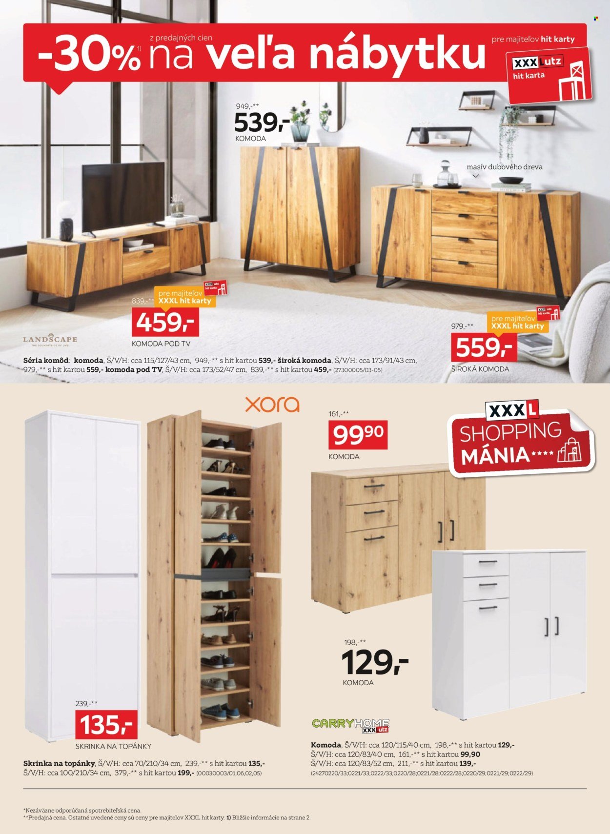 XXXLUTZ leták - Zľava 30 % takmer na všetko (2026-04-20 - 2026-05-03) | 10