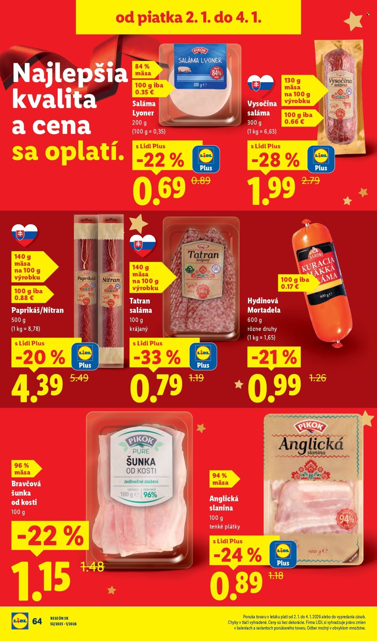 LIDL leták - Od piatka 2.1.2026 (2026-01-02 - 2026-01-04) | 12