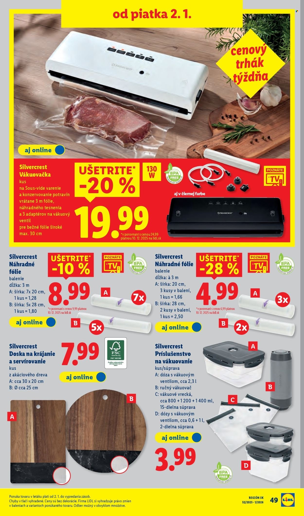 LIDL leták - Od piatka 2.1.2026 (2026-01-02 - 2026-01-04) | 25