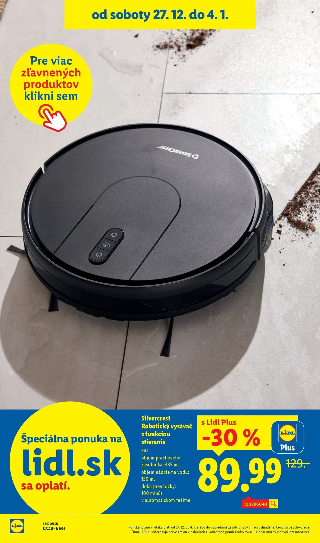 LIDL leták - Od piatka 2.1.2026 (2026-01-02 - 2026-01-04) | 56