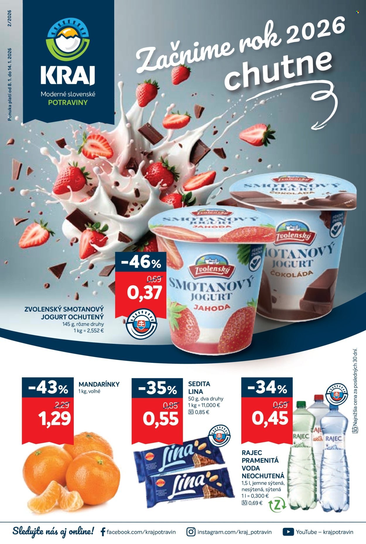 KRAJ leták - Od štvrtka 8.1.2026 (2026-01-08 - 2026-01-14) | 1